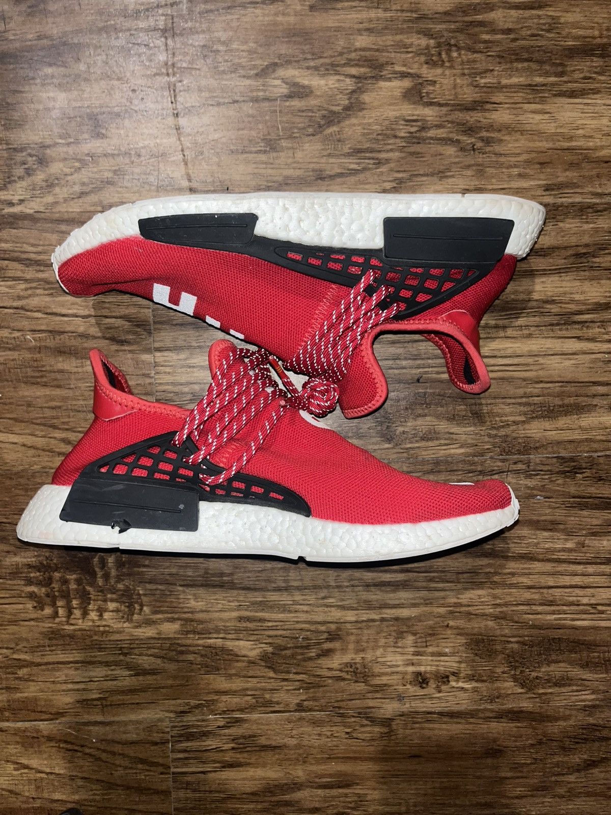 Adidas × Pharrell Human Race Scarlet Size US 9.5 / EU 42-43 - 2 Thumbnail