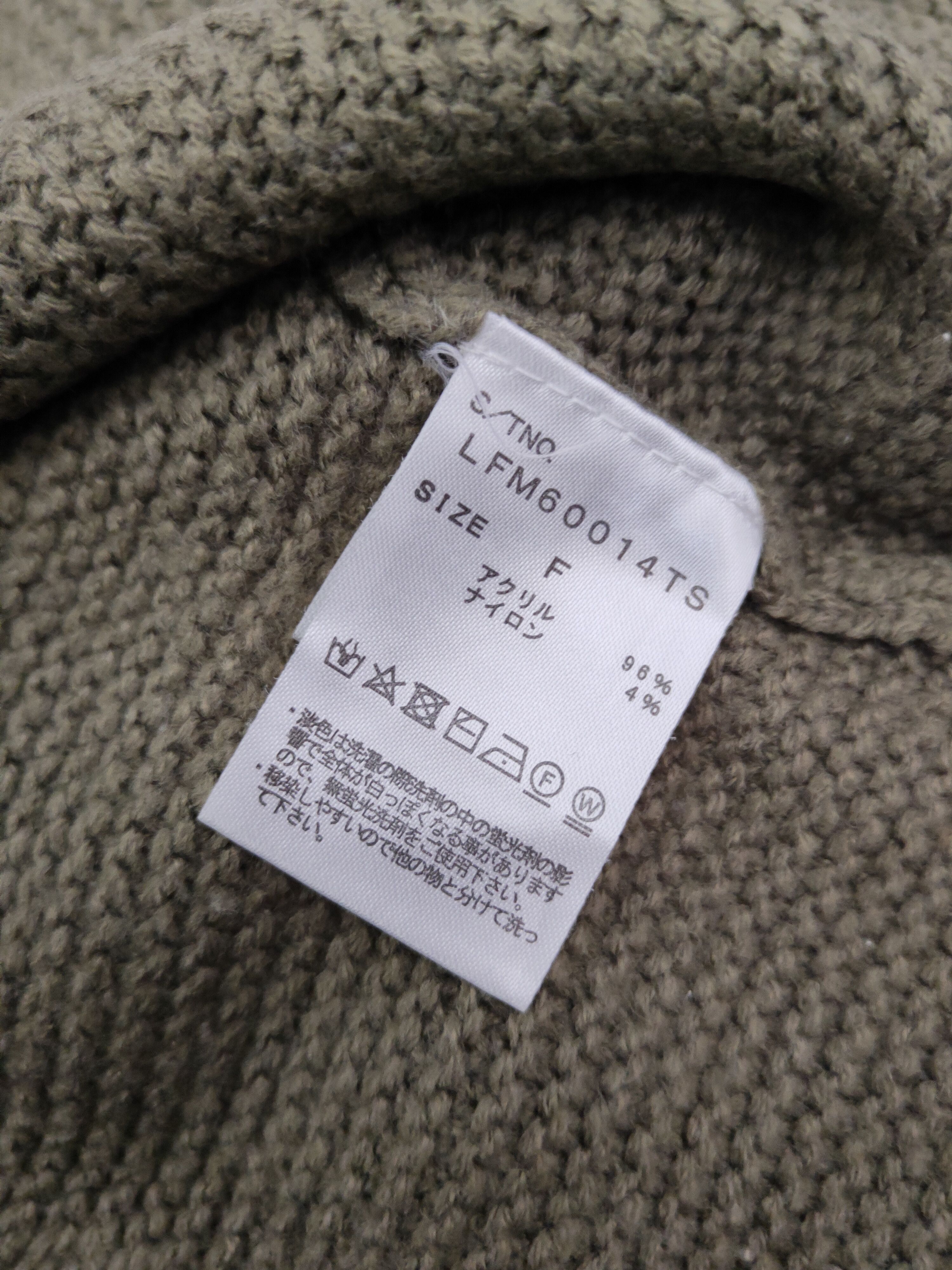 Homespun Knitwear Lowrys Farm Olive Knitwear Sweatshirts #W2015 Size US L / EU 52-54 / 3 - 10 Thumbnail