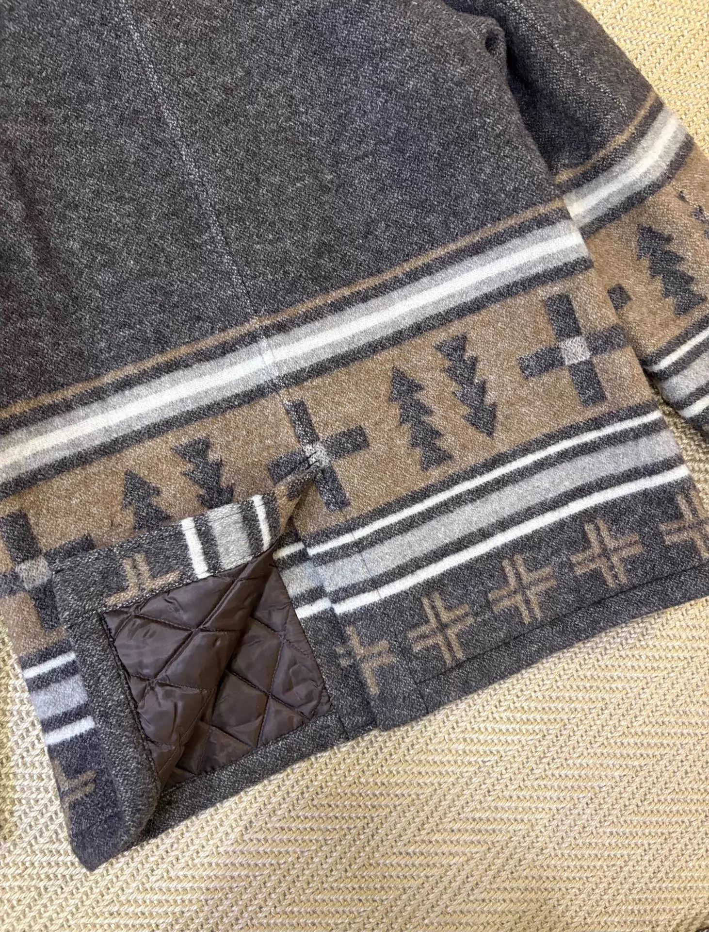 Neighborhood NEIGHBORHOOD Tribal Wool Tweed Coat M New Rare Size US M / EU 48-50 / 2 - 8 Thumbnail