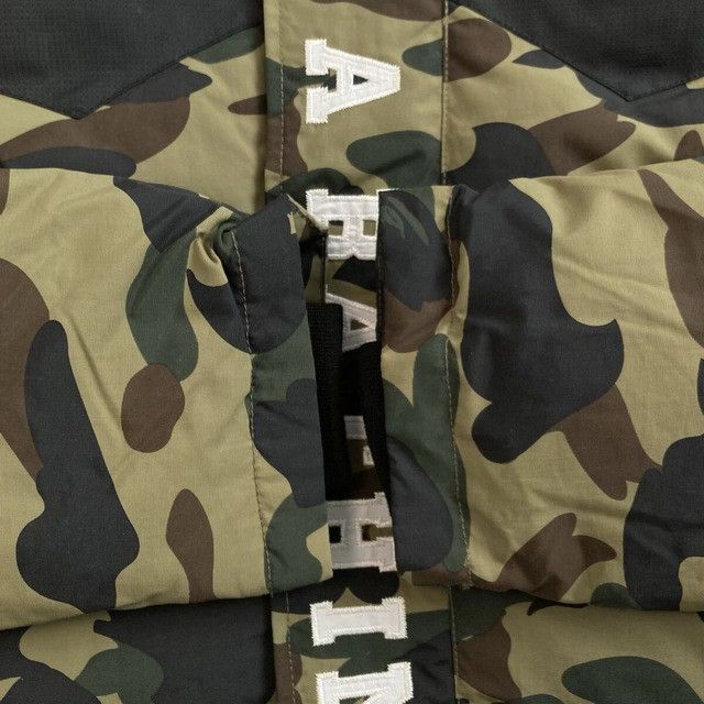 Bape BAPE Long Puffer Down Jacket 1st camo green a bathing ape Size US M / EU 48-50 / 2 - 5 Thumbnail