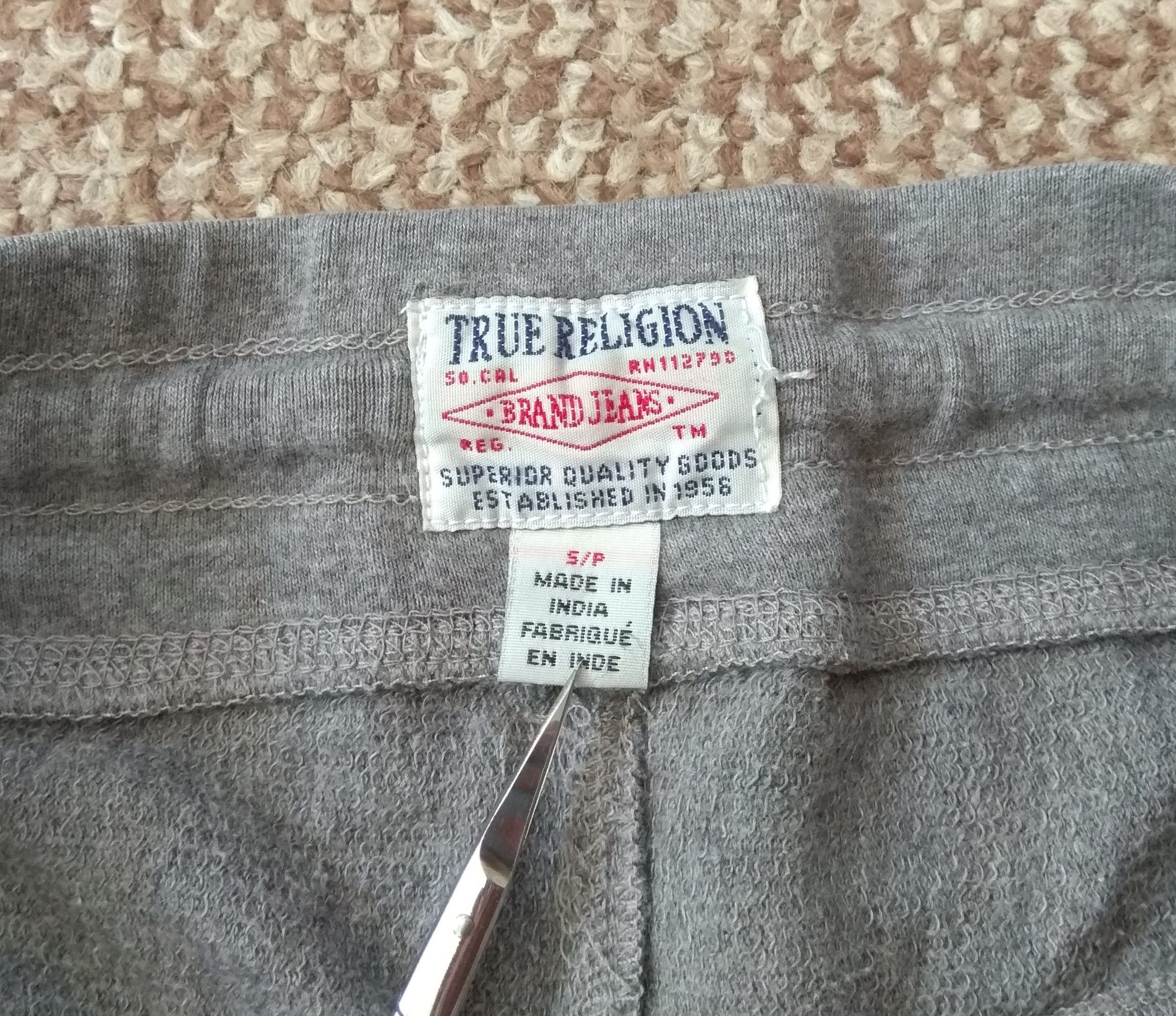 True Religion True Religion Terry Sweat Jogger Pants size S Size US 30 / EU 46 - 8 Thumbnail