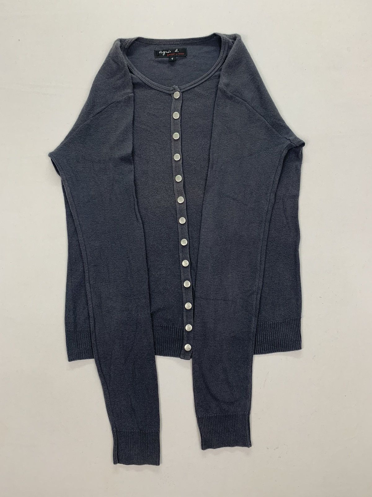 agnes b. Agnes B. Knitt snap button cardigan Size M / US 6-8 / IT 42-44 - 7 Thumbnail