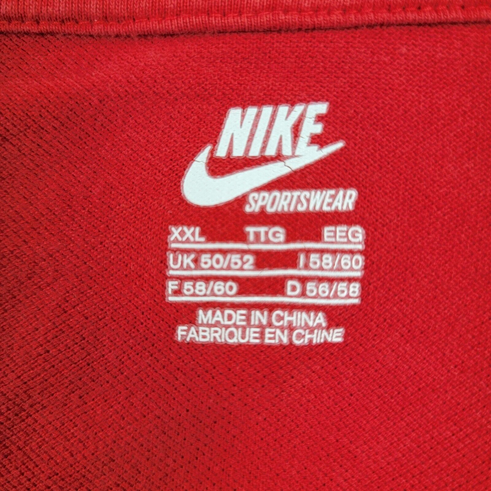 Nike Nike Polo Men's T-Shirt Athletic Red 370367-612 2XL (400) Size US XXL / EU 58 / 5 - 5 Thumbnail