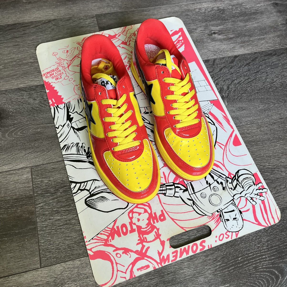 Bape × Marvel Comics NEW RARE OG 2005 A BATHING APE BAPESTA IRON MAN MARVEL SHOES Size US 8 / EU 41 - 14 Thumbnail