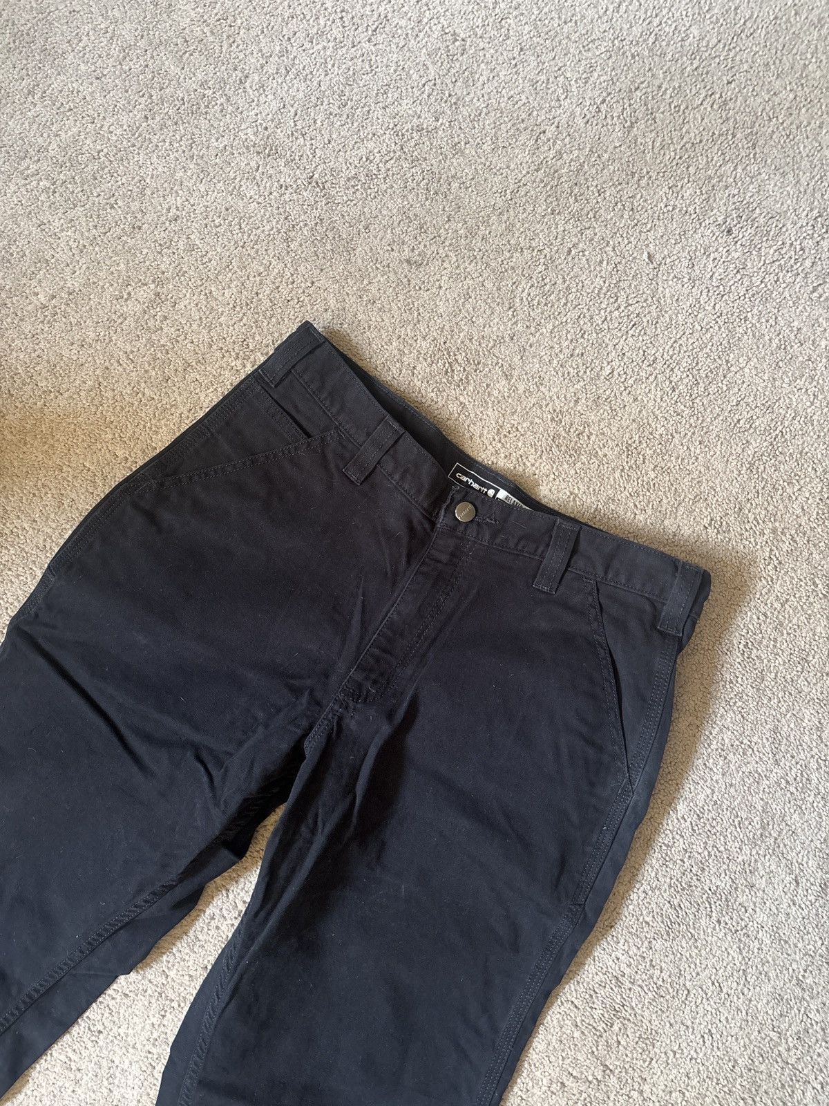Carhartt Carhart Black Workpants 34x32 Relaxed Fit Size US 34 / EU 50 - 4 Thumbnail