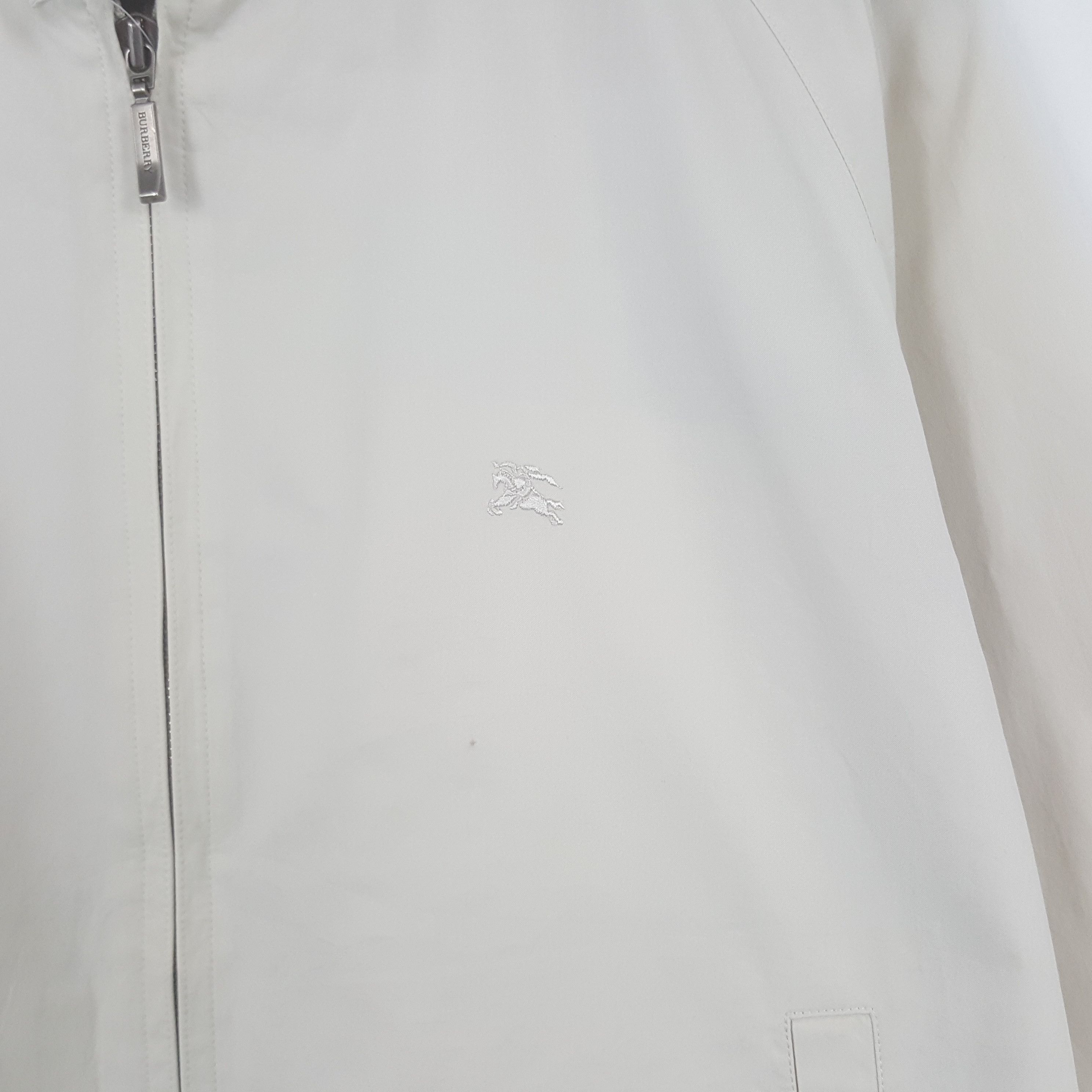 Burberry × Vintage Vintage Burberry London Zipper Custom Art Jacket Size US M / EU 48-50 / 2 - 4 Thumbnail
