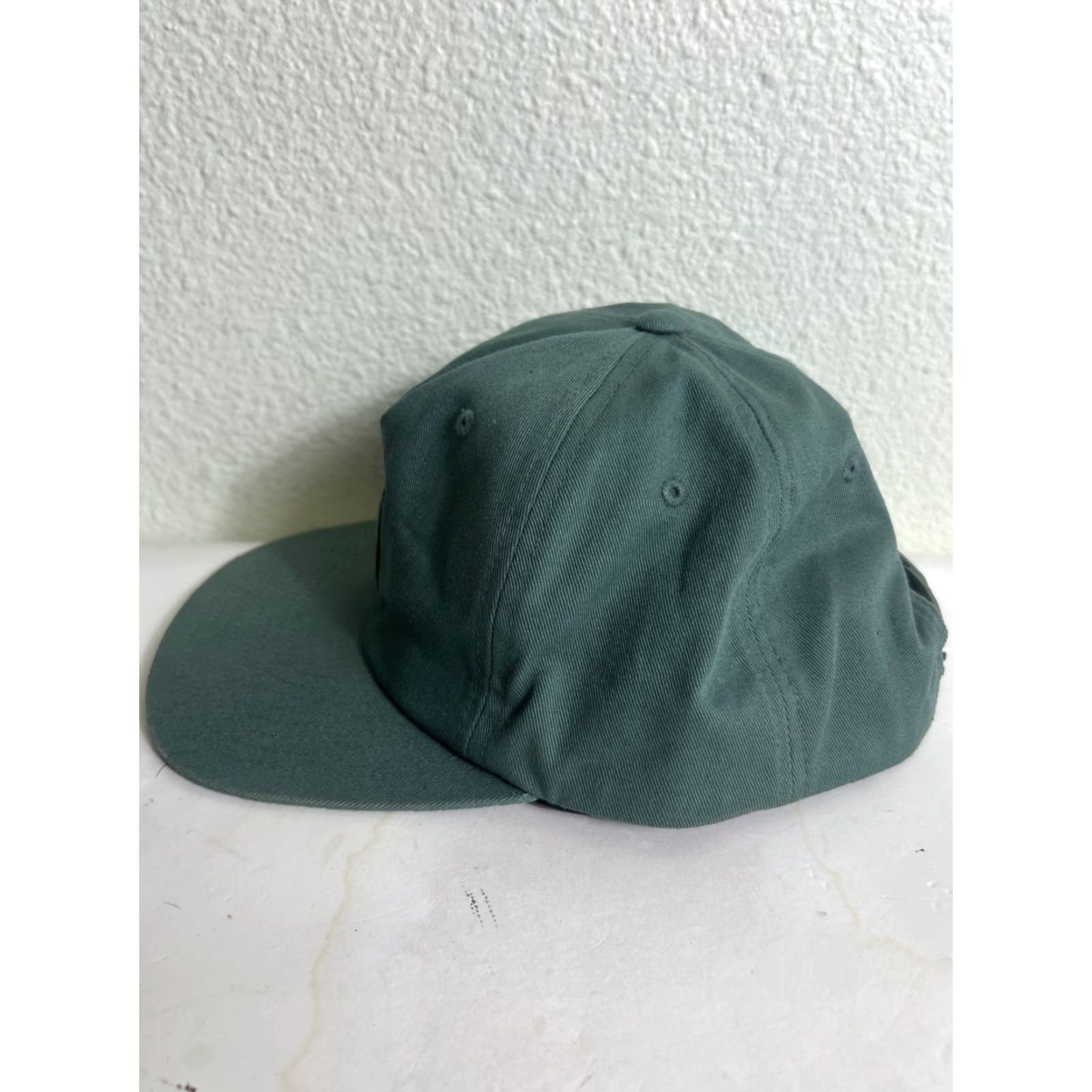 RVCA RVCA Green Cotton SnapBack Hat Adjustable Men One Size Green Snapback Hat Size ONE SIZE - 6 Thumbnail