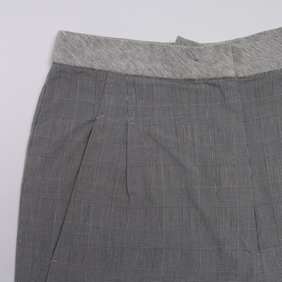 Brunello Cucinelli Brunello Cucinelli Cotton Shorts Grey Plaid Check Size 26" / US 2 / IT 38 - 5 Thumbnail