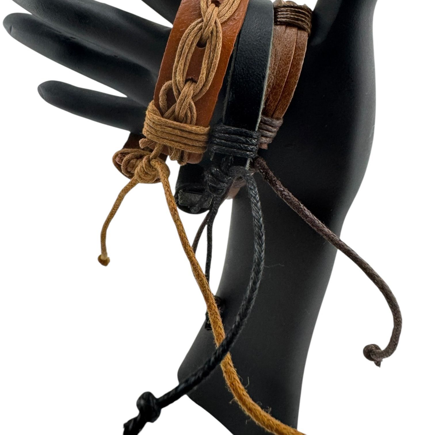 Other Trinity of Rebellion: Braided Cuff Trio for Unisex Edge Size ONE SIZE - 2 Thumbnail