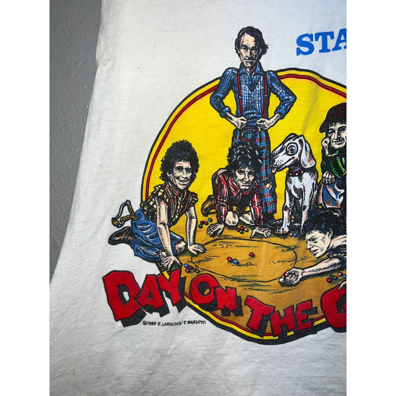 Vintage Vintage Rolling Stones Tank Shirt Living Colour Chopped XL Size US XL / EU 56 / 4 - 2 Thumbnail