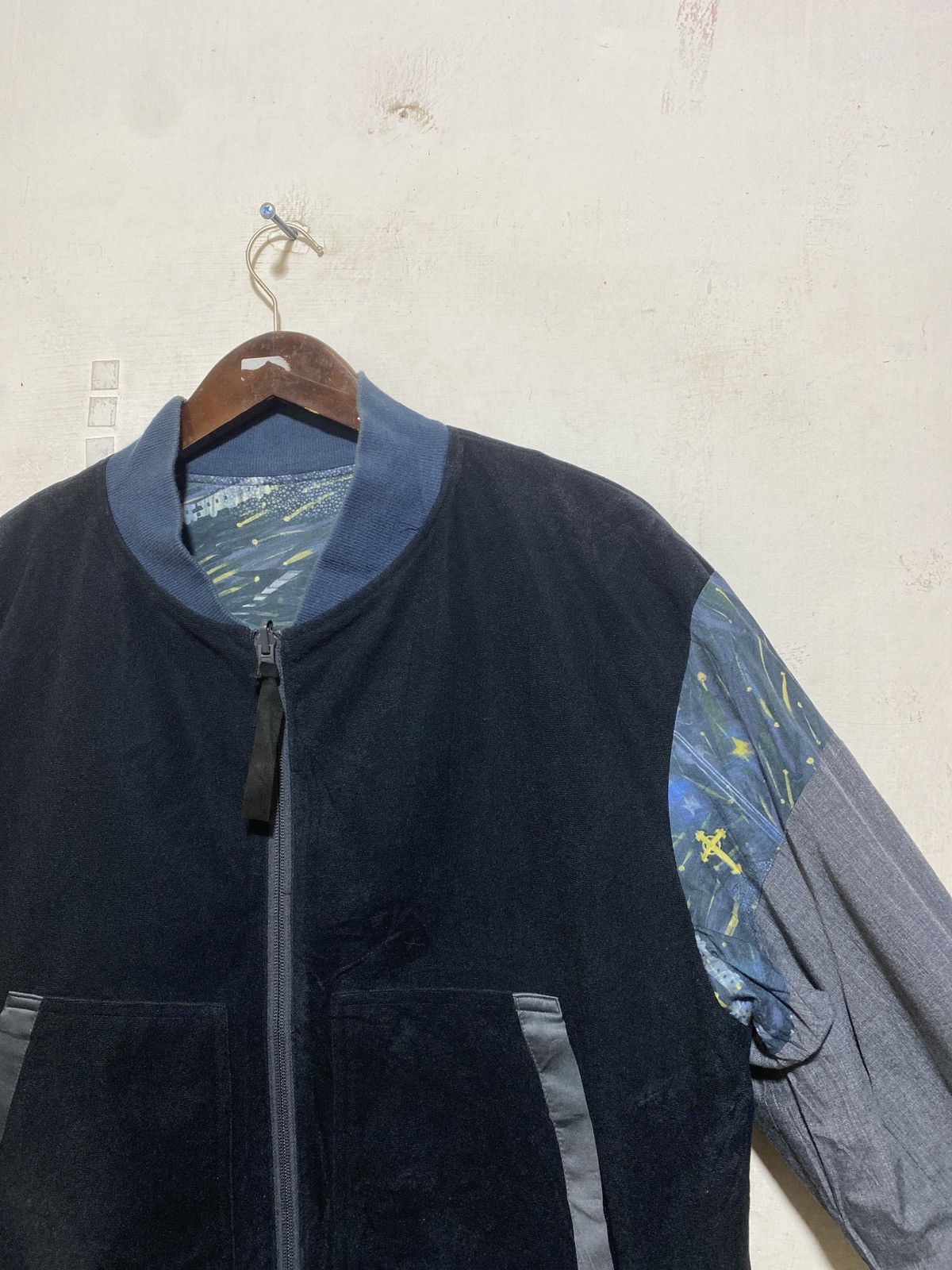 Frapbois Vintage Frapbois Issey Miyake Reversible Pirest Jacket Size US M / EU 48-50 / 2 - 4 Thumbnail