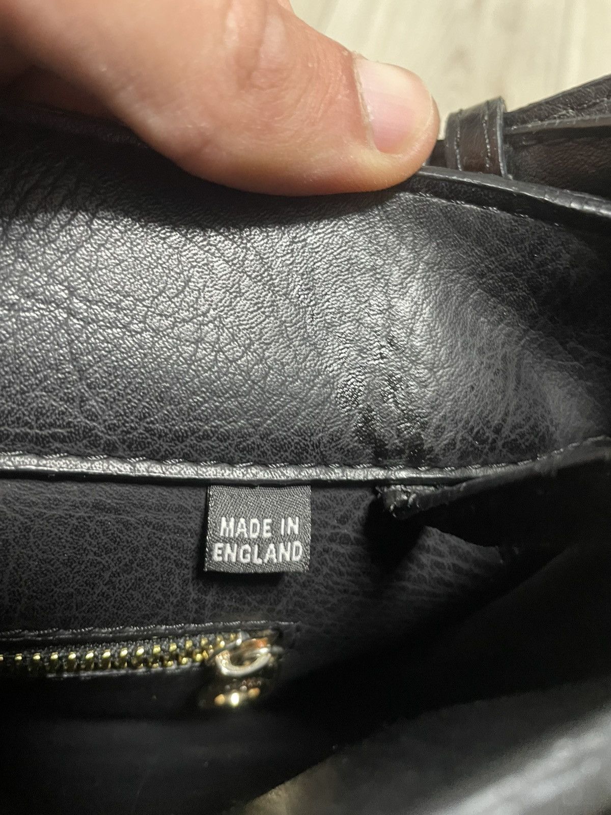 Designer × Mulberry Vintage Mulberry Leather shoulder hand bag With Zip Pouch Size ONE SIZE - 20 Thumbnail