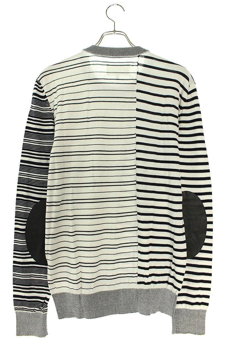 Maison Margiela Reconstructed Elbow Patch Knit Sweater Size US XL / EU 56 / 4 - 2 Thumbnail