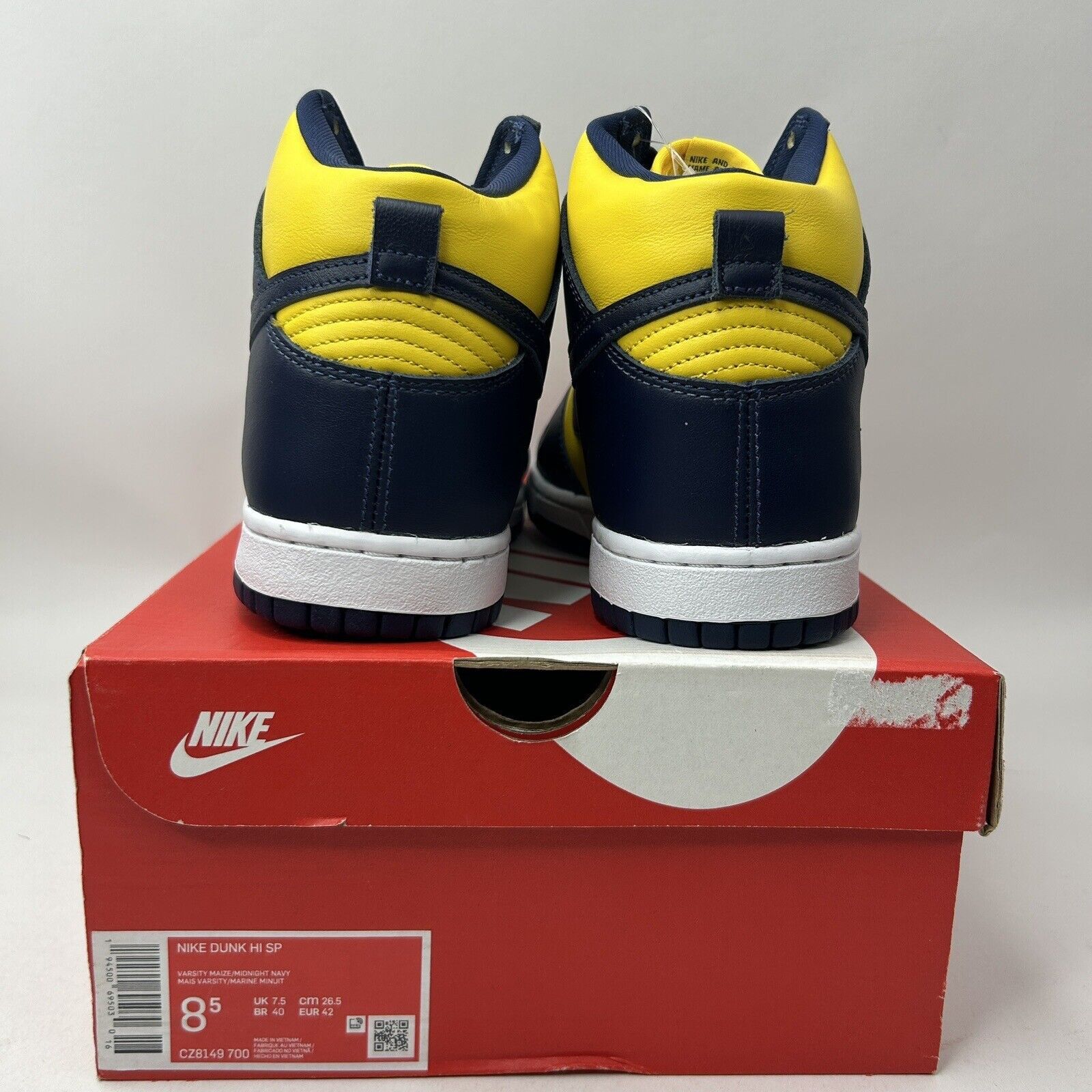 Nike Nike Shoes Dunk High SP “Michigan” 2023 Size US 8.5 / EU 41-42 - 4 Thumbnail