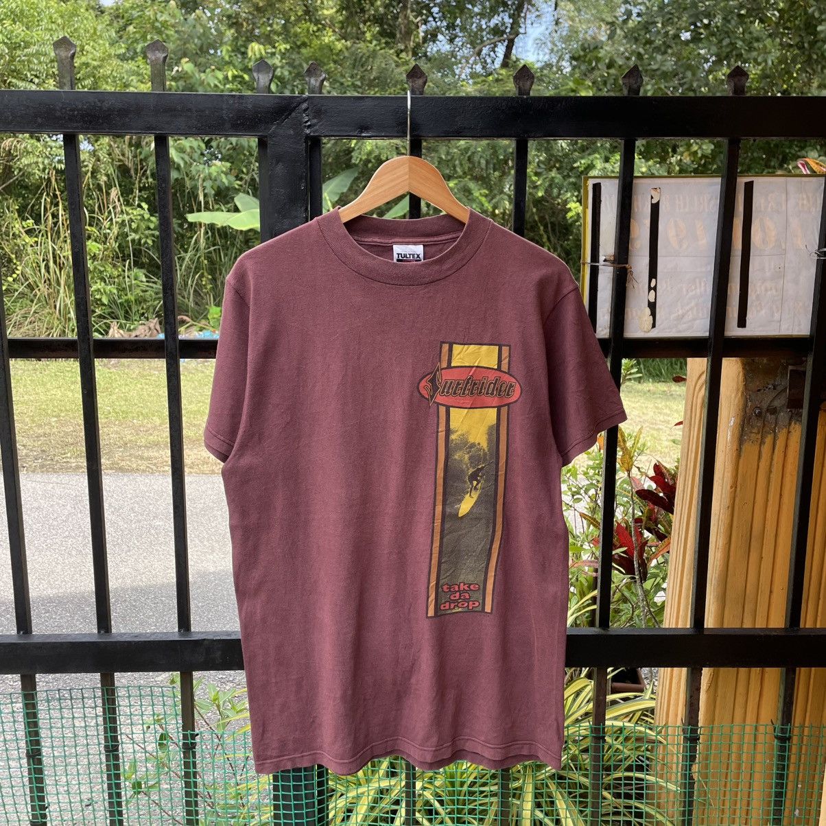 🔥Vintage 90s Surfrider Big Surf Man Wave Motion Surfing Tee
