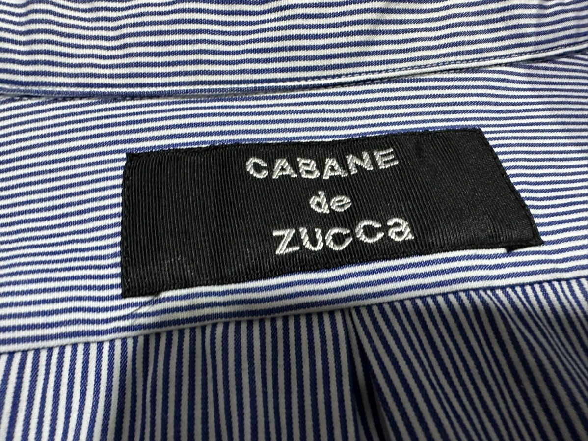 Issey Miyake 🔥Vintage Cabane De Zucca Issey Miyake Striped Shirt Ls Size US M / EU 48-50 / 2 - 5 Thumbnail