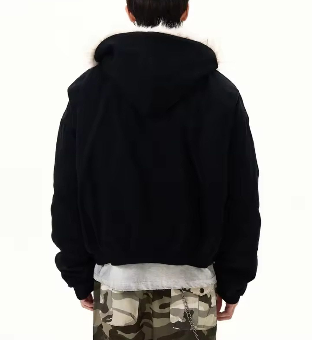 Japanese Brand Fur Collar Coat Jacket Vibtage Hype Y2K Puffer Size US XL / EU 56 / 4 - 5 Thumbnail