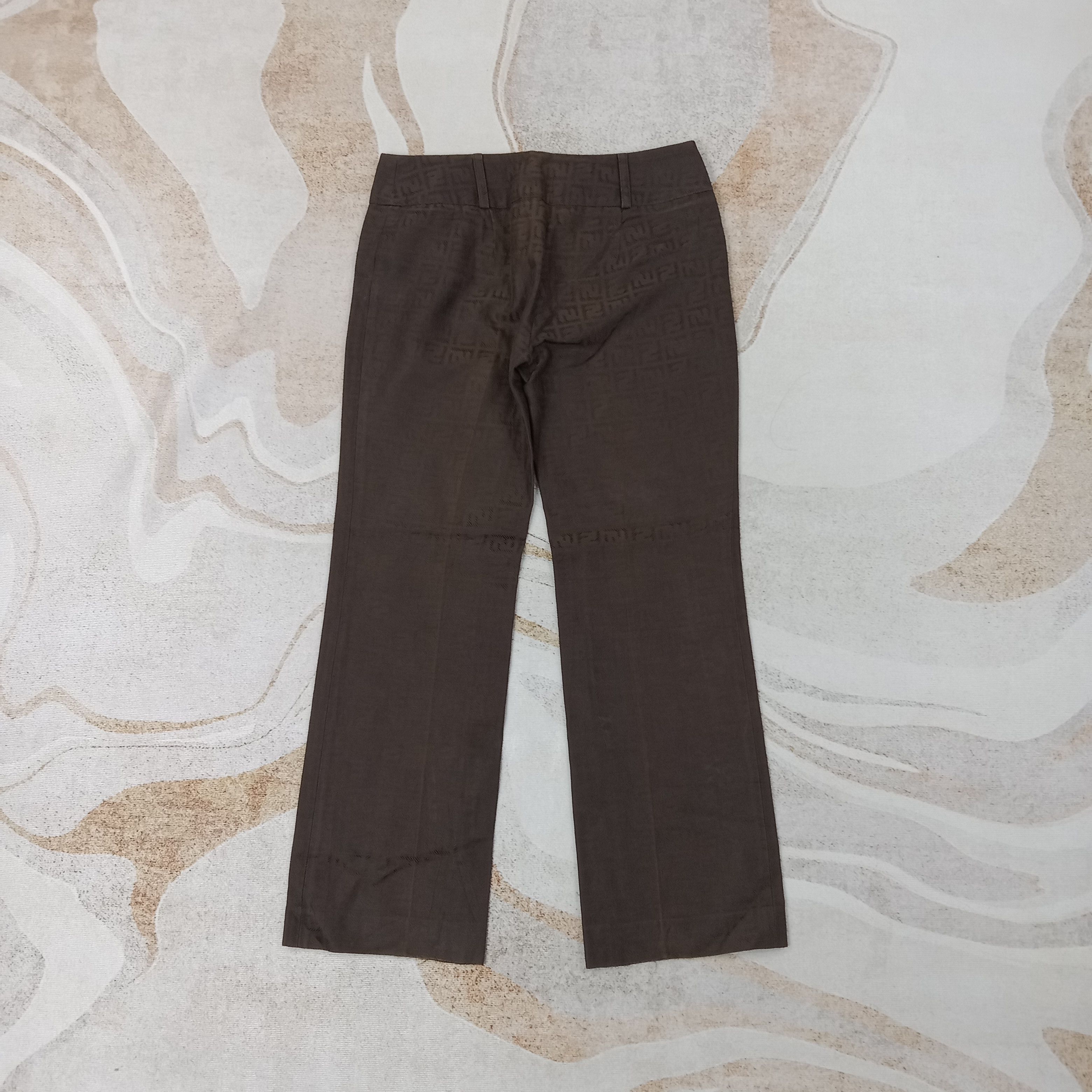 Fendi Fendi Monogram Trousers Pants C258N27 Size US 28 / EU 44 - 5 Thumbnail