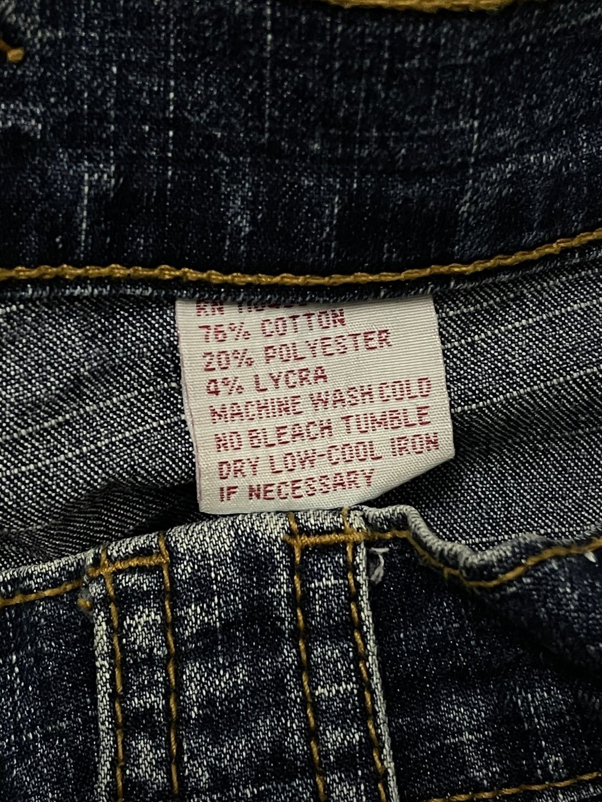 Hysteric Glamour Vintage Original Designer Japan Angela Bondage Flared Denim Size US 32 / EU 48 - 19 Thumbnail