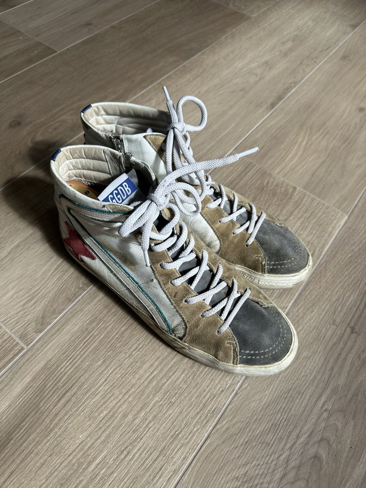 Golden Goose Golden Goose Slide Sneakers Size US 12 / EU 45 - 2 Thumbnail