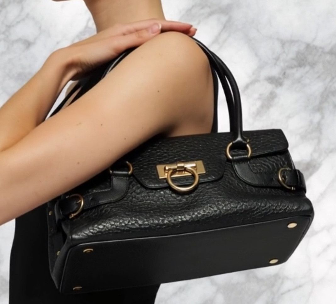 Salvatore Ferragamo Salvatore Ferragamo vintage leather handbag Size ONE SIZE - 9 Thumbnail