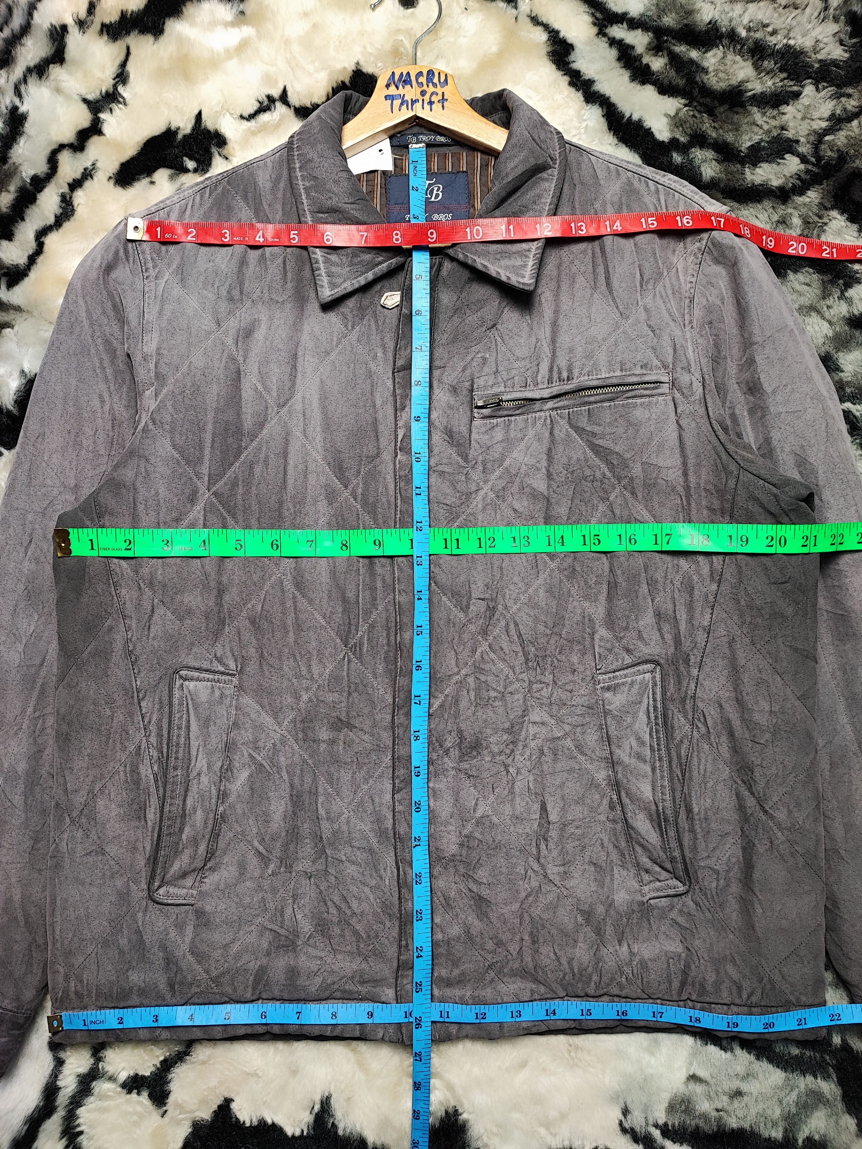 Number (N)ine Troy Bros Bomber Styles Jacket Distressed Size US L / EU 52-54 / 3 - 7 Thumbnail