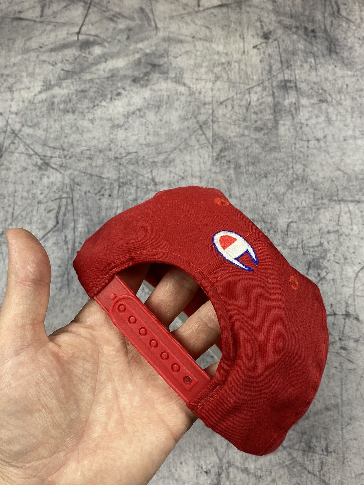 Champion × NBA × Vintage Rare Vintage Champion Chicago Bulls Basketball Cap Hat Size ONE SIZE - 8 Thumbnail