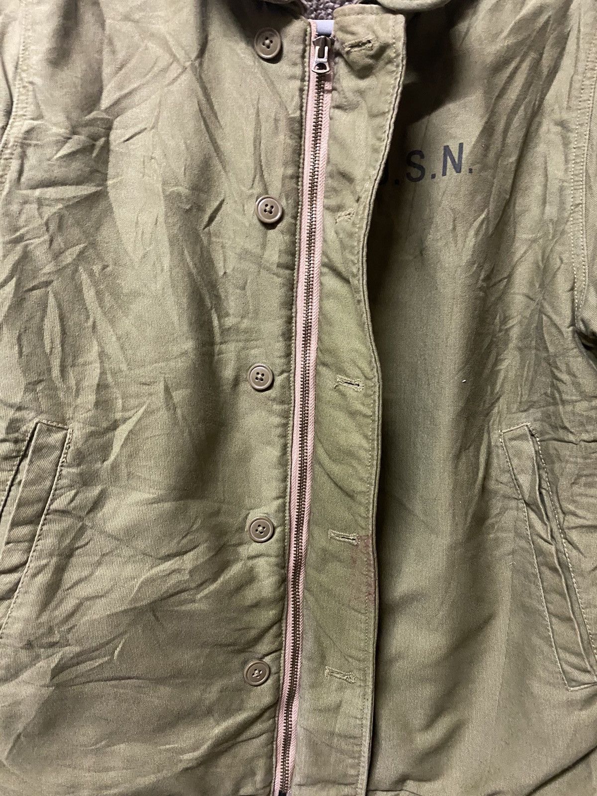 Freewheelers Vintage USN Deck Jacket size 40 usa made Size US M / EU 48-50 / 2 - 6 Thumbnail