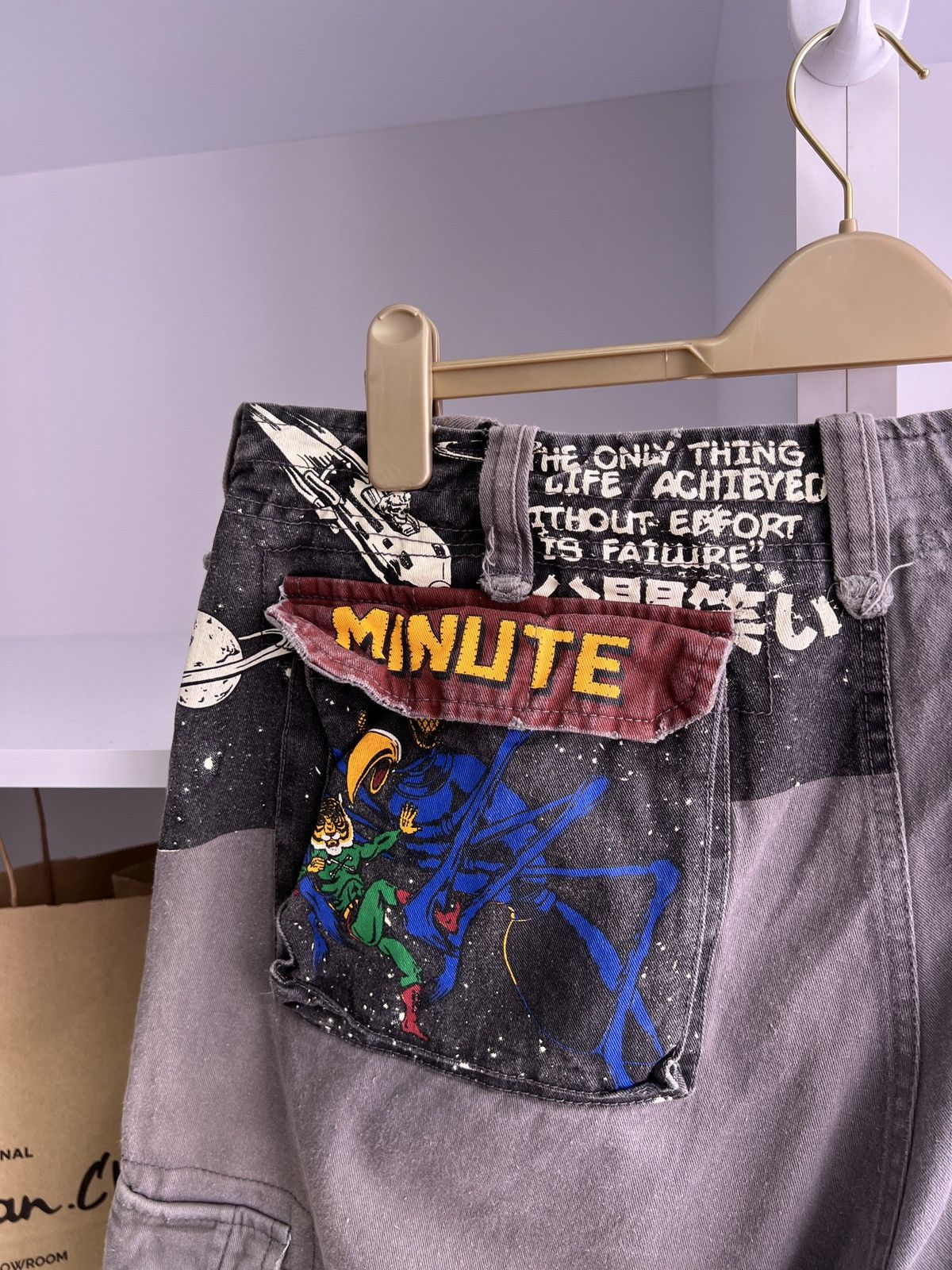 Designer × Vintage Vintage Minute Mirth Y2K Shorts Size US 40 / EU 56 - 12 Thumbnail