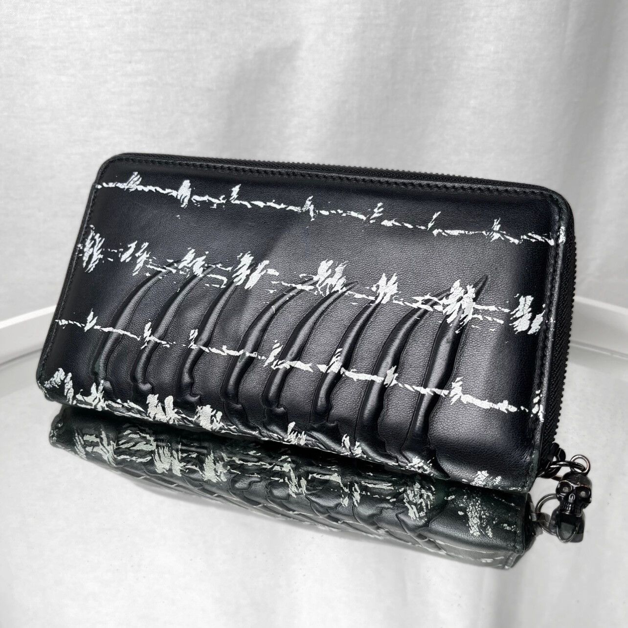 Alexander McQueen Alexander McQueen Ribcage Wallet Size ONE SIZE - 1 Thumbnail