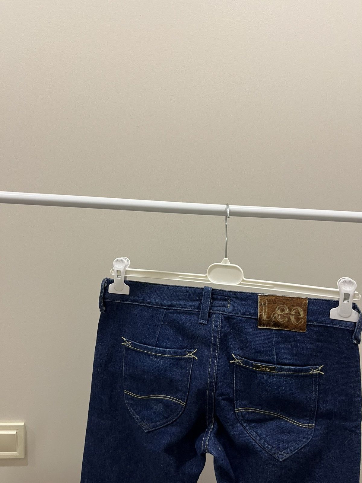 Lee Vintage 90s Lee Jeans Blue Y2K Straight Slim Streetwear Size US 28 / EU 44 - 4 Thumbnail