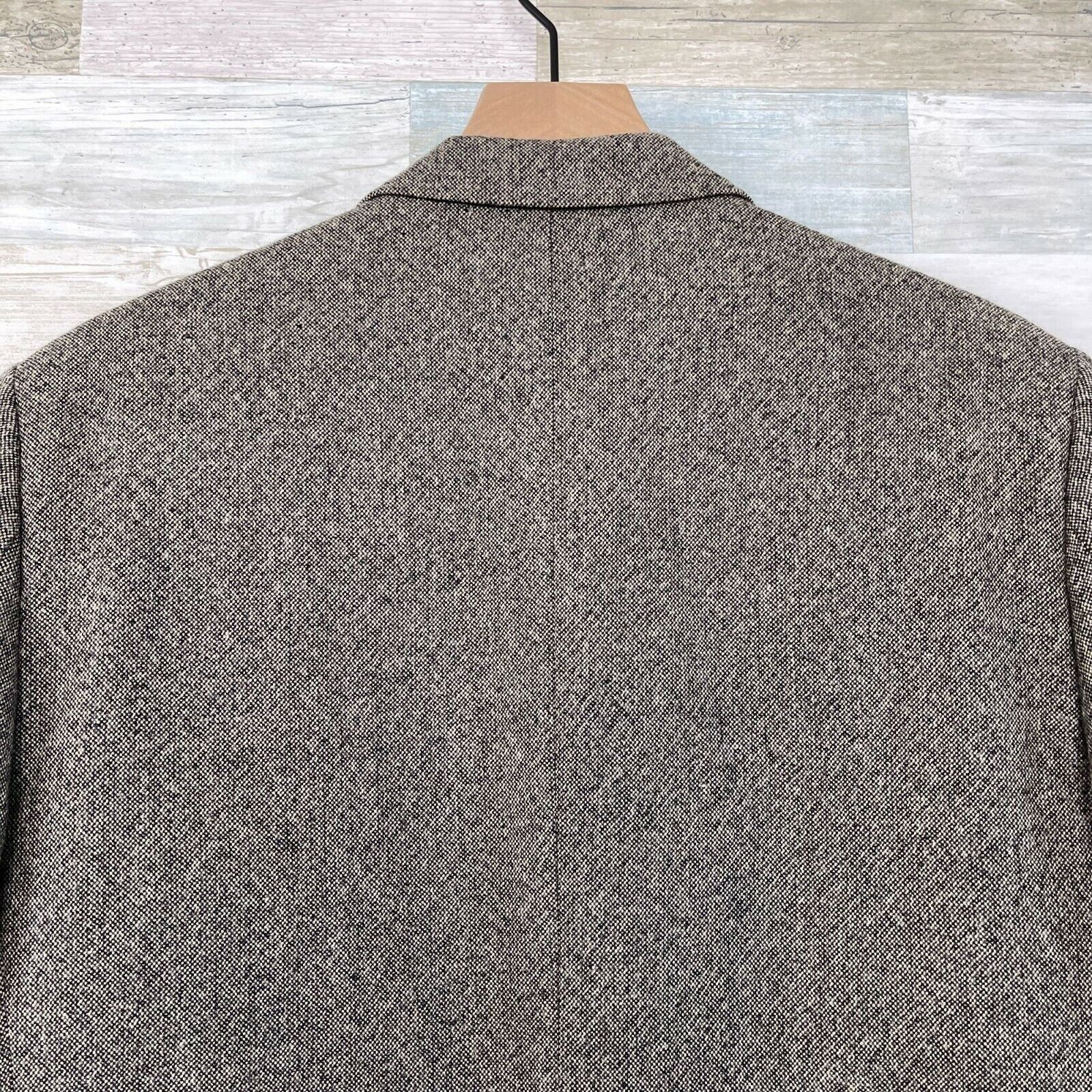 Lauren Ralph Lauren LRL Ralph Lauren Tweed Wool Sport Coat Brown Mens 42L Size 42L - 6 Thumbnail