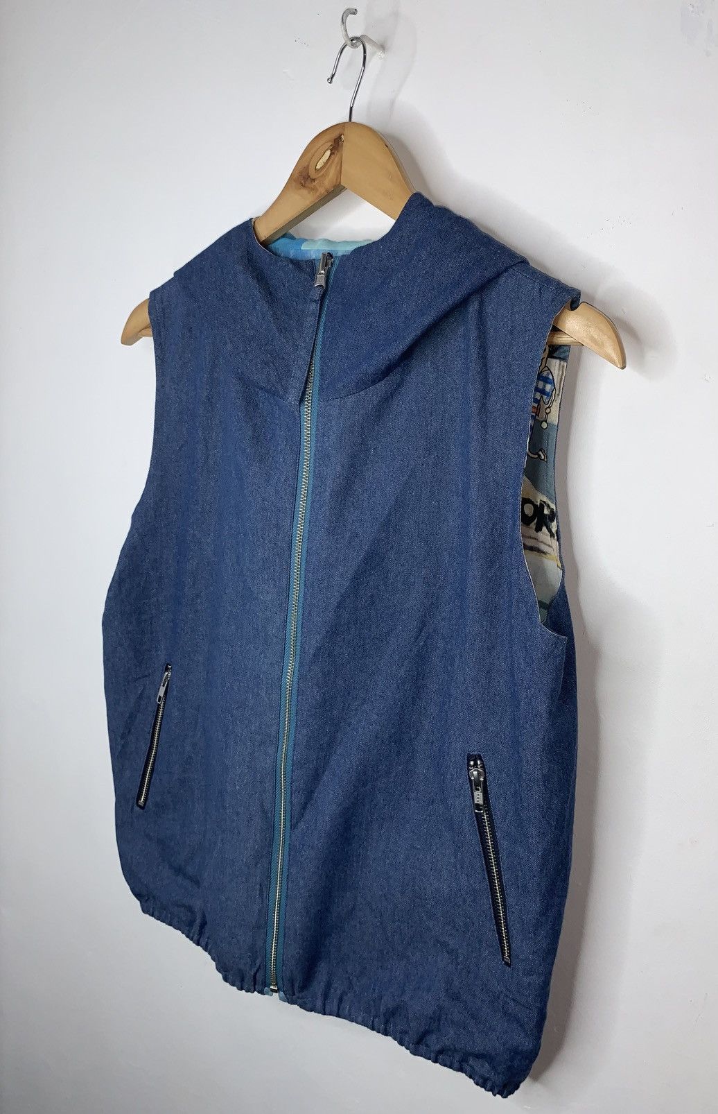 Tsumori Chisato Tsumori Chisato Reversible Vest With Hood Size XS / US 0-2 / IT 36-38 - 8 Thumbnail