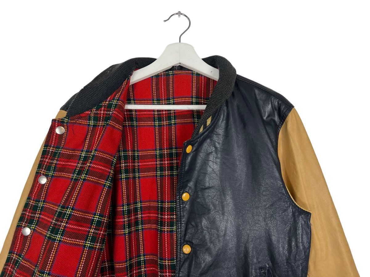 Japanese Brand 🔥 VINTAGE 1950s LEATHER STADIUM JACKET Size US M / EU 48-50 / 2 - 10 Thumbnail