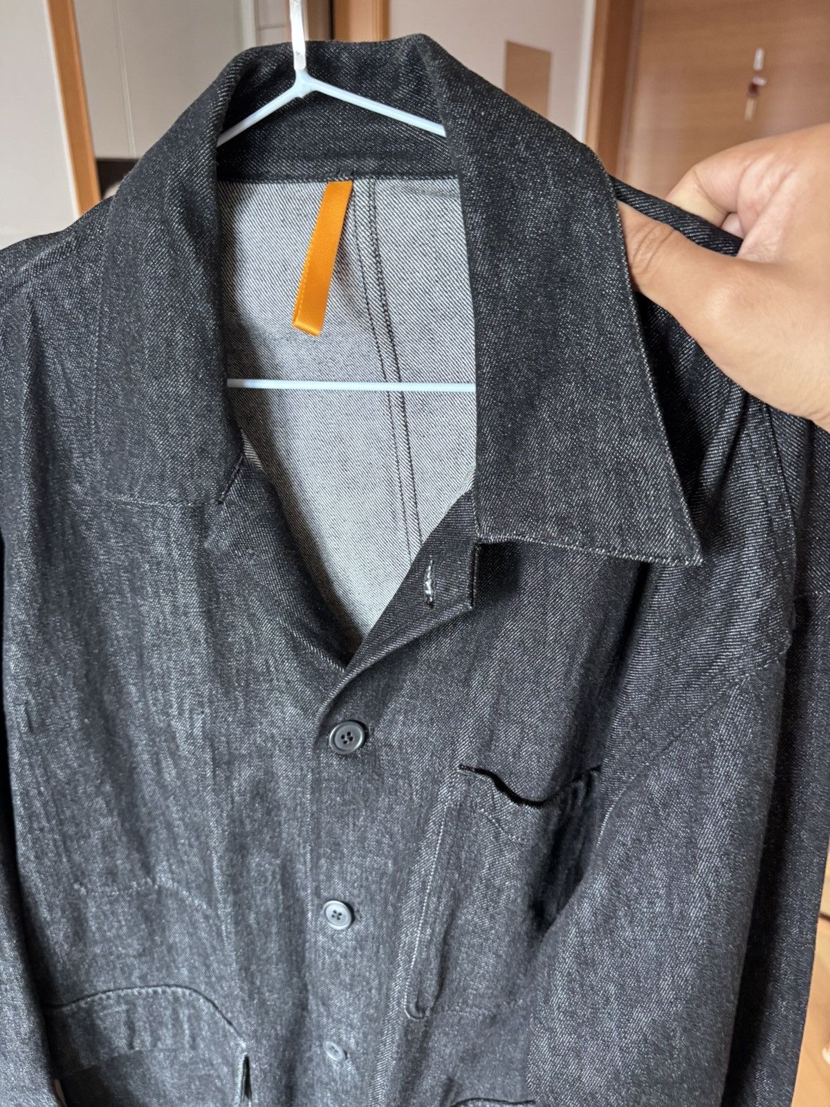 MAN-TLE R16 Jebok 2 Black Slub Denim Size US M / EU 48-50 / 2 - 4 Thumbnail