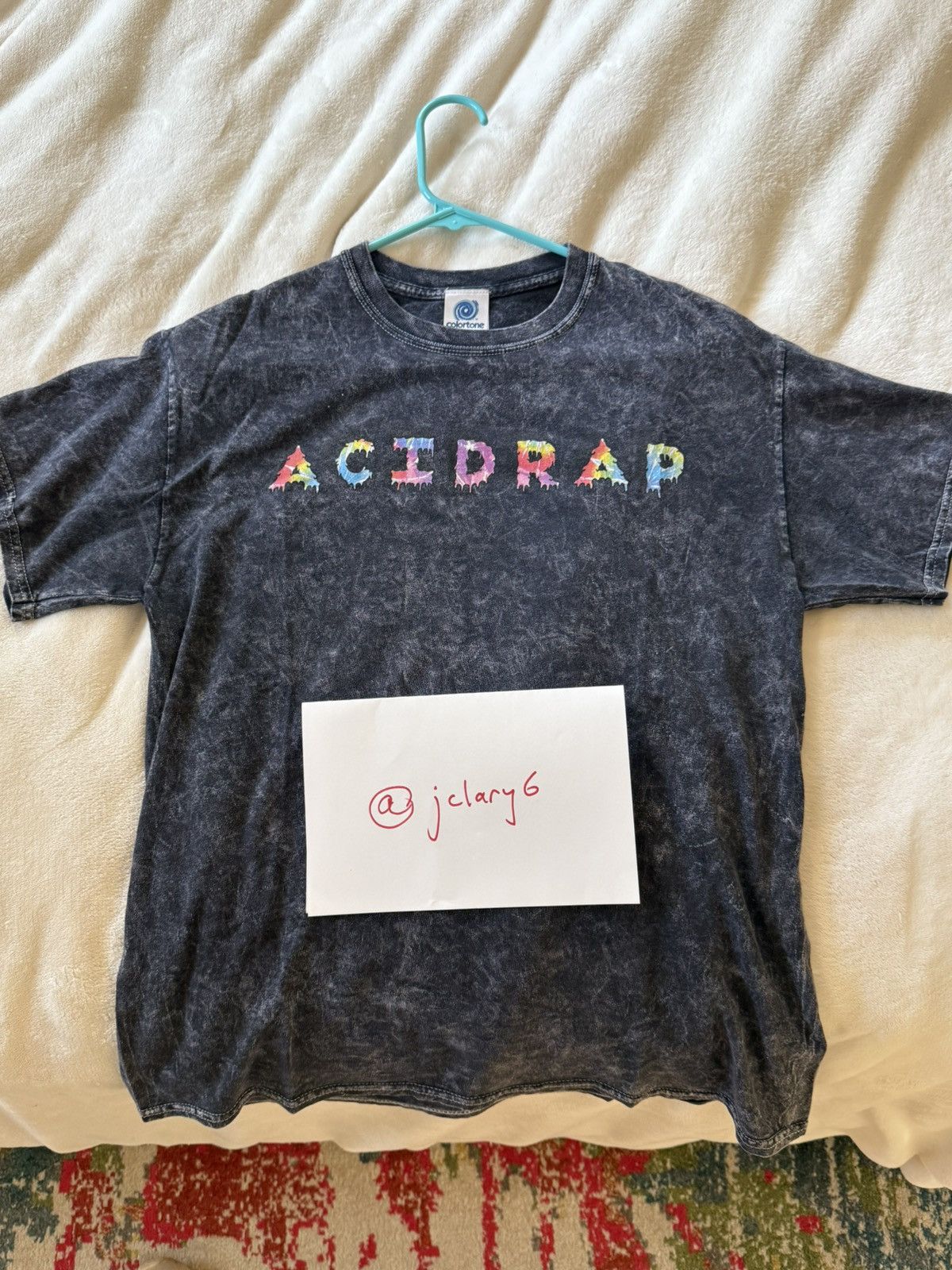Chance The Rapper Chance The Rapper ACIDRAP Black Acid Wash Tee Size US M / EU 48-50 / 2 - 1 Thumbnail