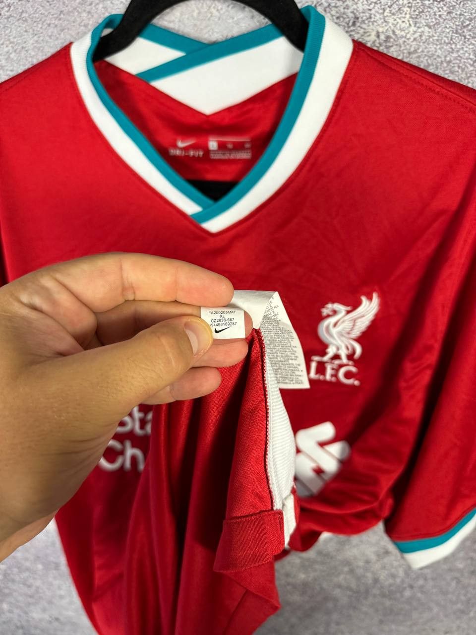 Nike Vintage Liverpool 2020/21 Nike Soccer Jersey XL Size US XL / EU 56 / 4 - 9 Thumbnail