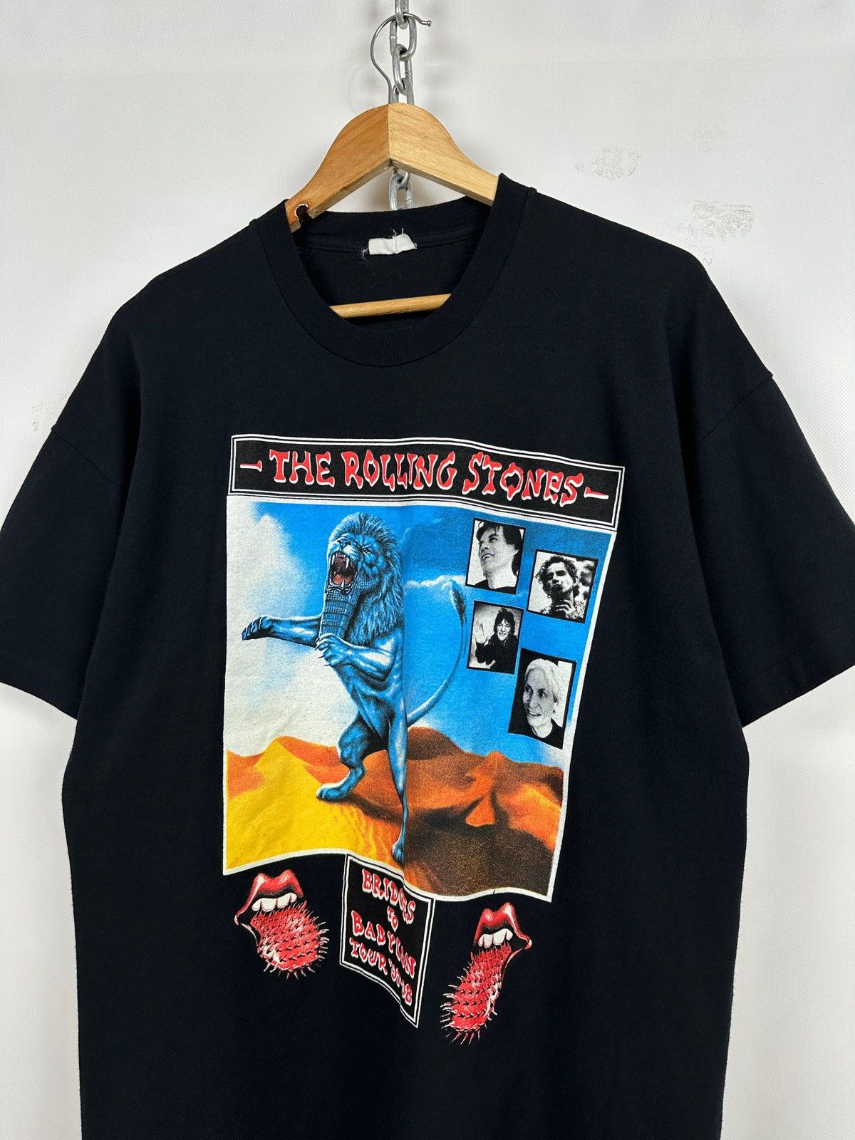 Band Tees 1997/98 Vintage The Rolling Stones Bridges To Babylon Shirt Size US XL / EU 56 / 4 - 4 Thumbnail