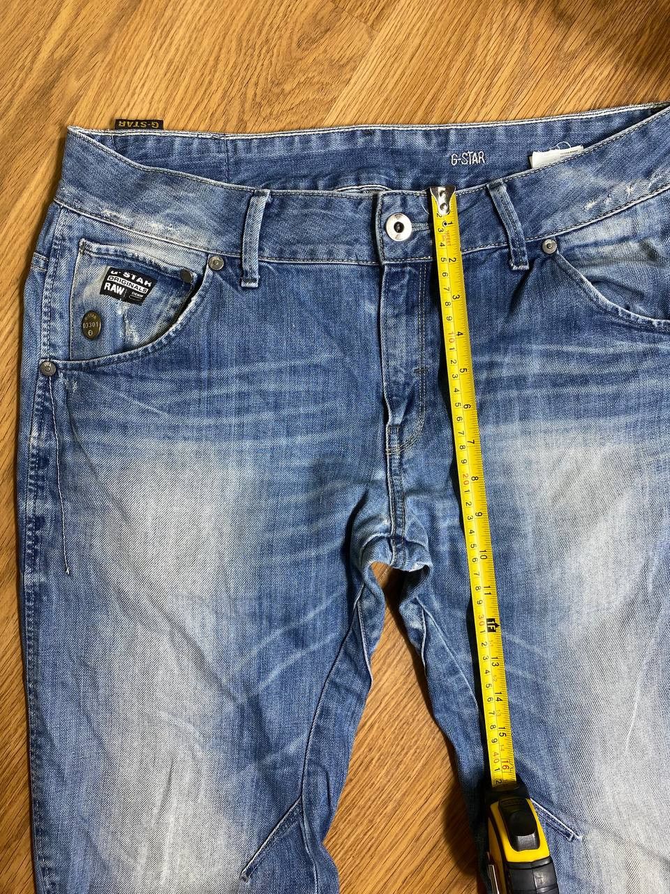 G-Star G Star Raw Mens Denim Pants Deconstructed Super Slim Jeans Size US 30 / EU 46 - 15 Thumbnail