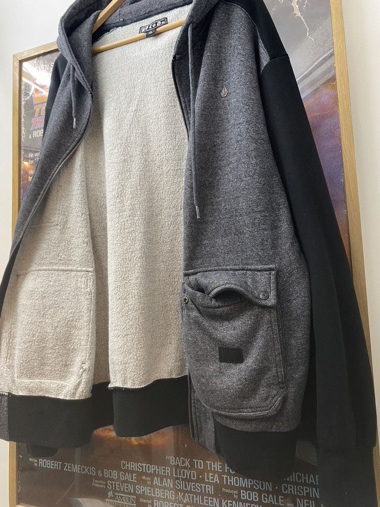 Volcom Volcom Stone Seige Style Multi Pocket Zip Up Hoodie Size US XL / EU 56 / 4 - 6 Thumbnail