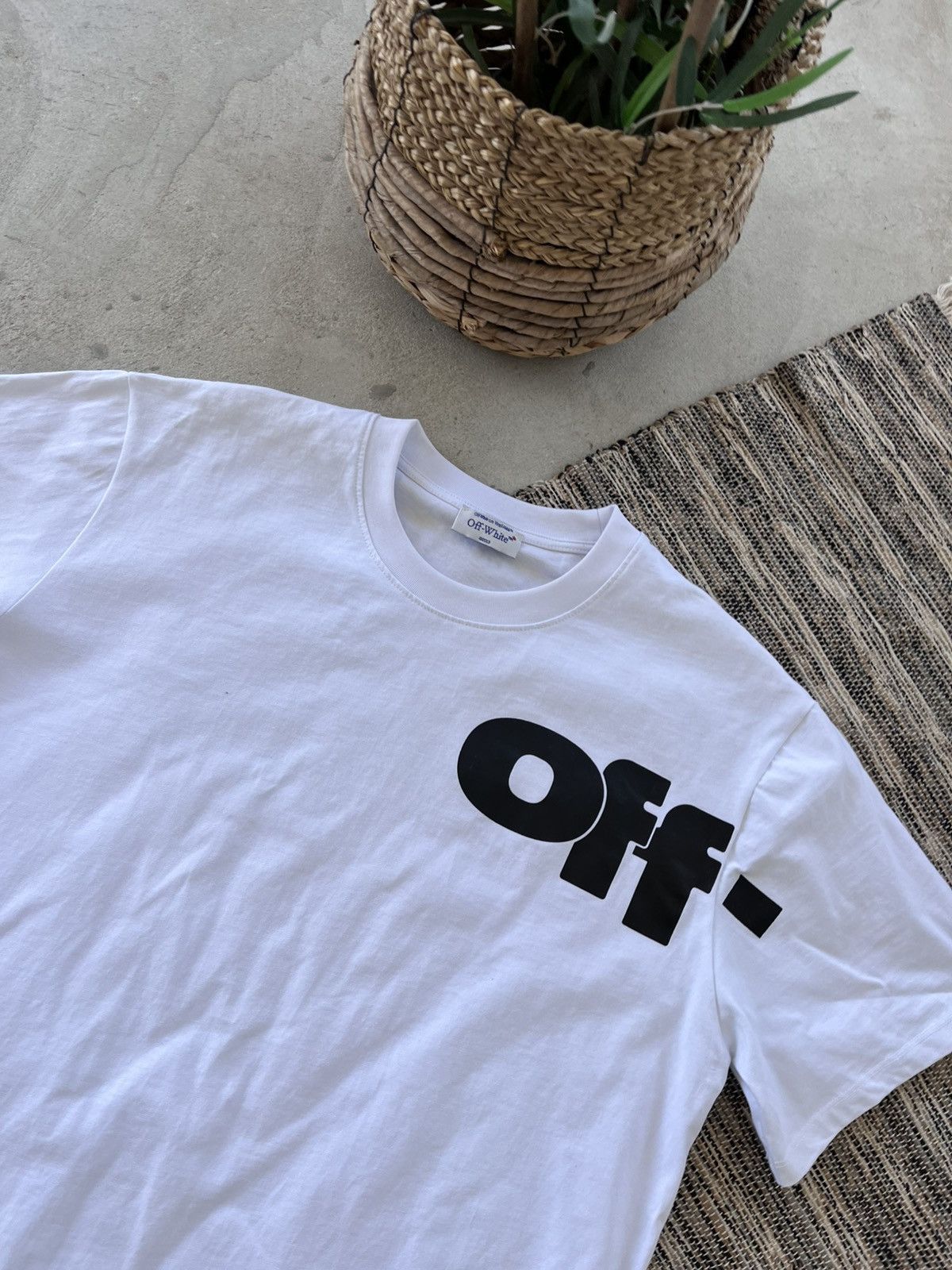 Other Rare Off White style Graphic TShirt White Oversized y2K sk8 Size US M / EU 48-50 / 2 - 4 Thumbnail