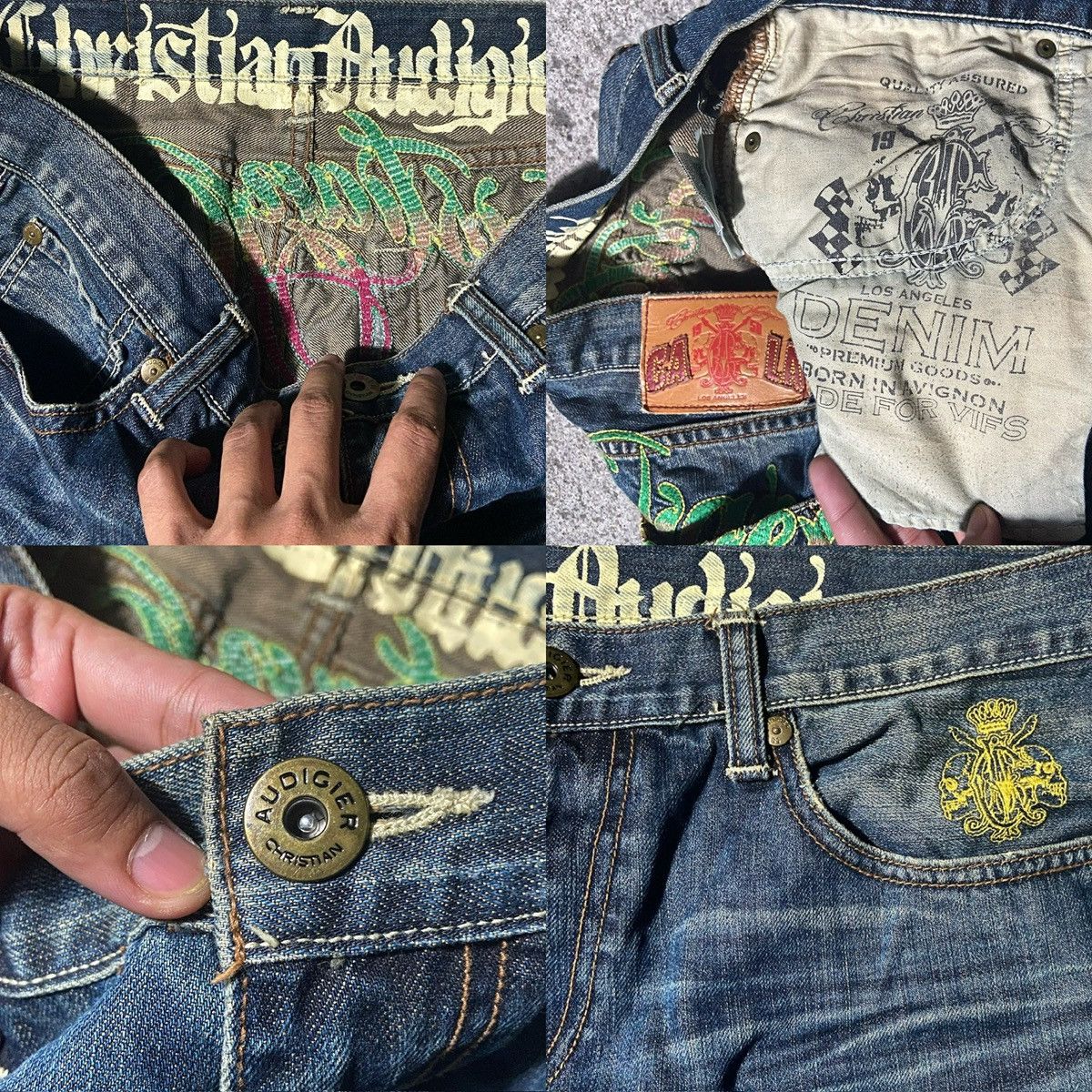 Christian Audigier Christian Audigier Y2K Size US 36 / EU 52 - 7 Thumbnail