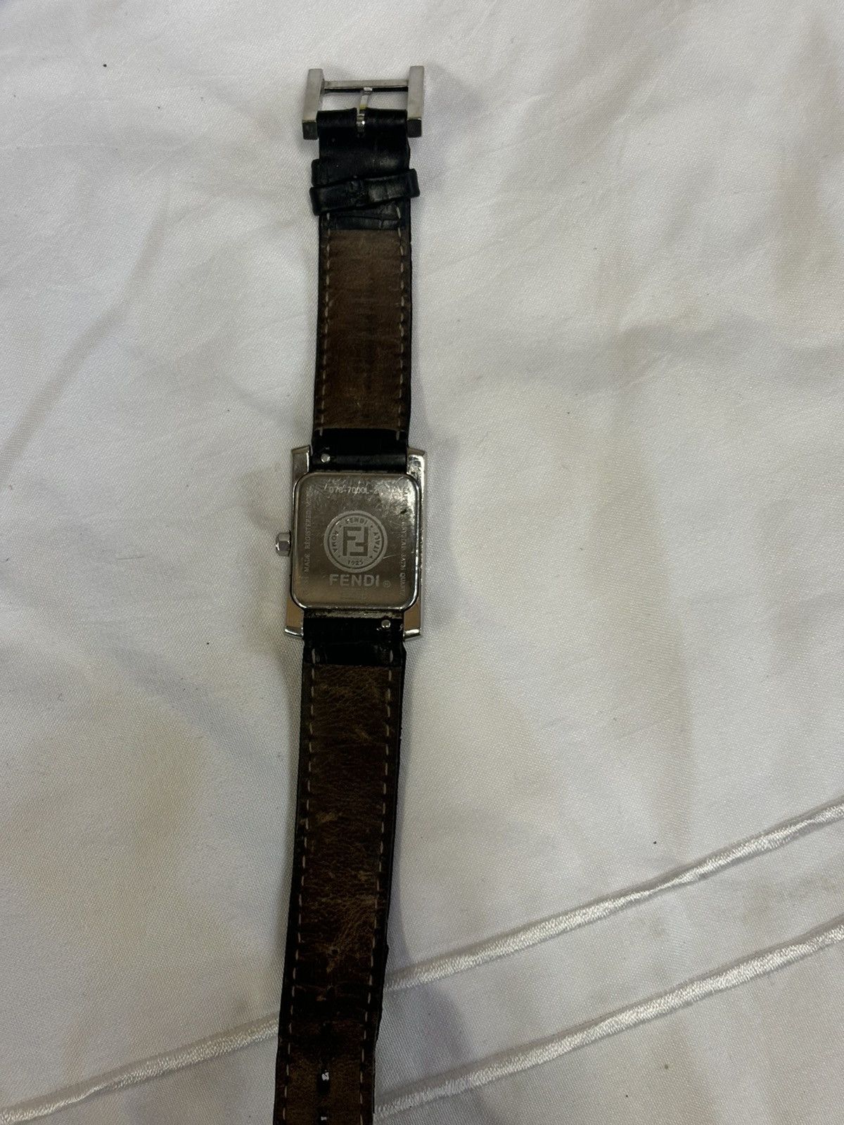 Fendi Fendi 078-7000L-294 Silver Tone white MOP Diamond Dial Women Size ONE SIZE - 8 Thumbnail