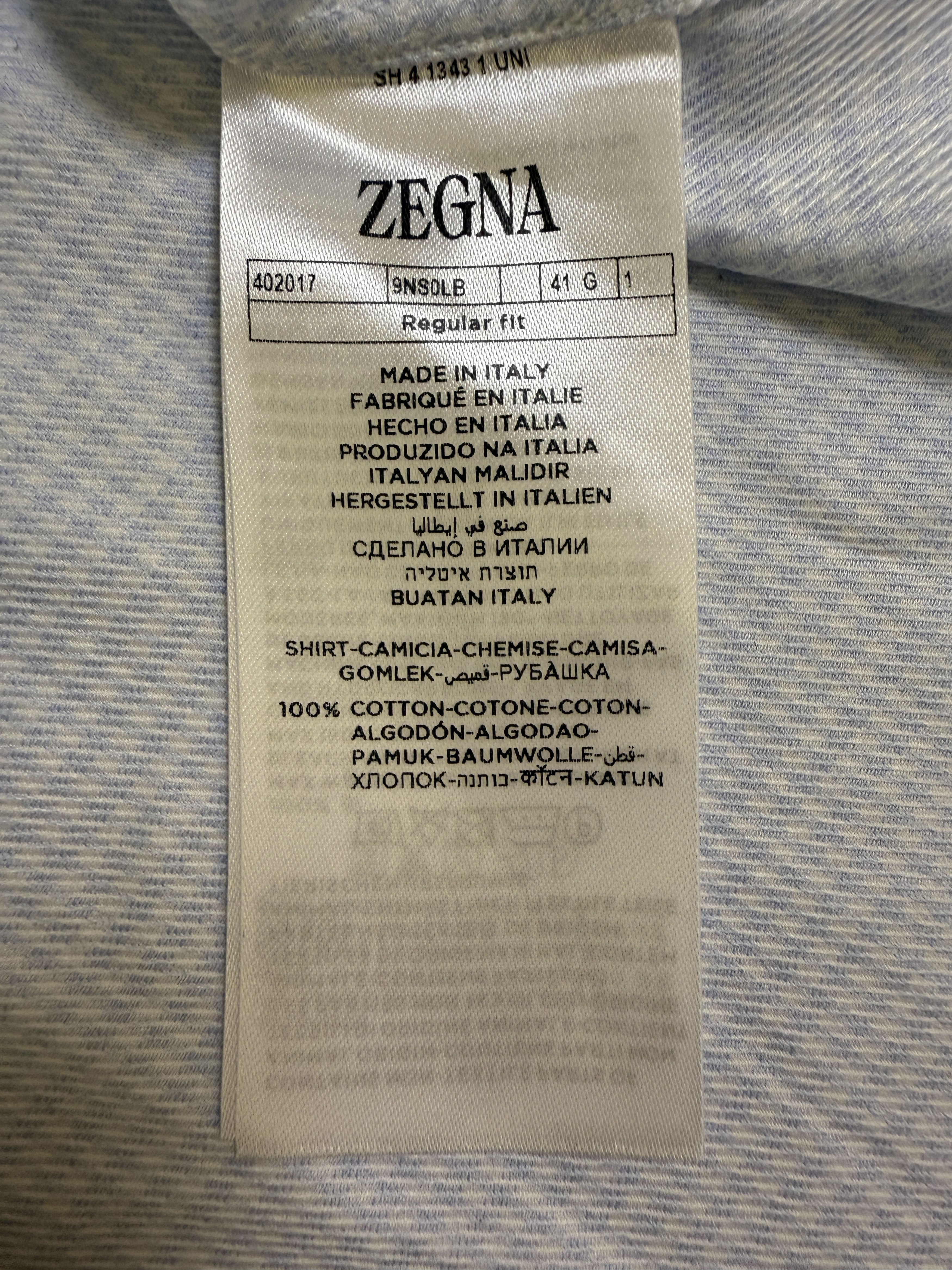 Ermenegildo Zegna Zegna XXX Button Up Long Sleeve Shirt Size US XS / EU 42 / 0 - 7 Thumbnail