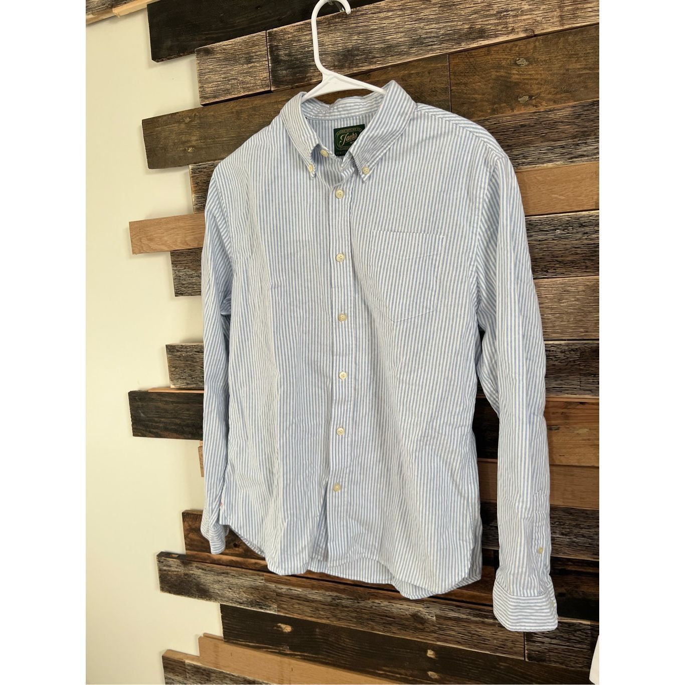 JACHS NY Jachs NY NWT Button Down Shirt Mens Blue Stripe long sleeve sz S Size US S / EU 44-46 / 1 - 1 Thumbnail