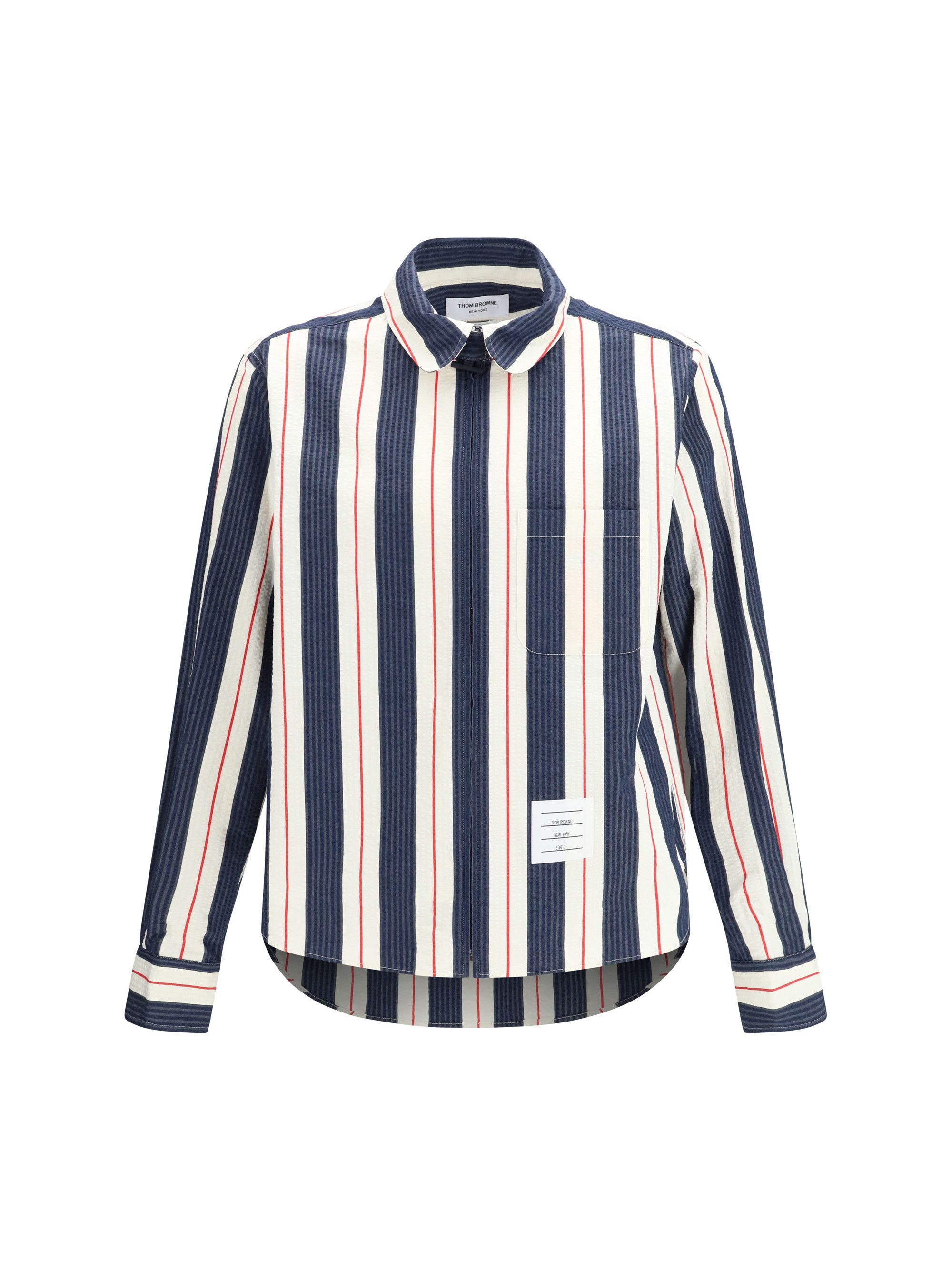 Thom Browne Cotton Shirt Size US L / EU 52-54 / 3 - 1 Thumbnail