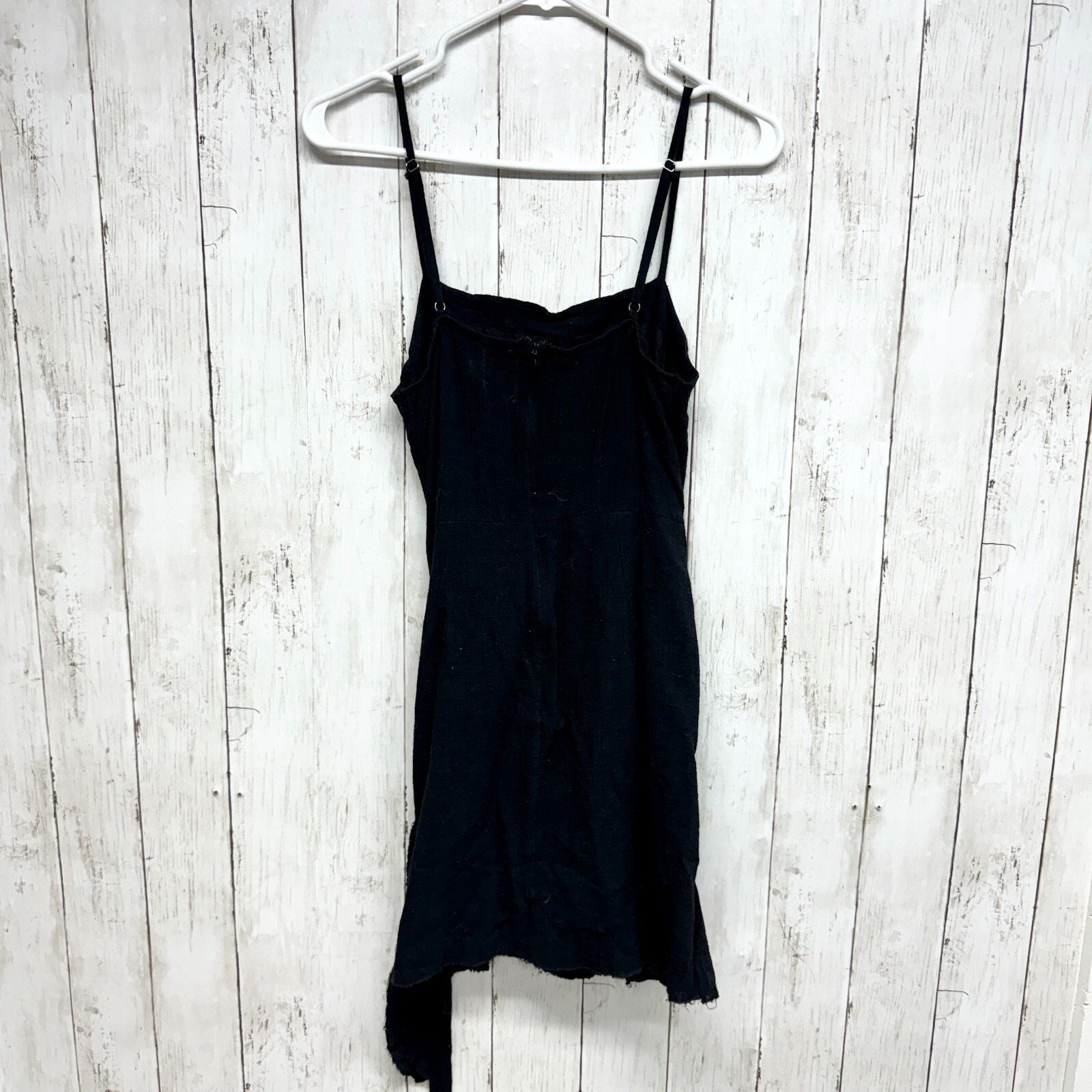 PRINCESS POLLY Princess Polly Dress Sz 6 Wrap Around Black Sleeveless Mini Size M / US 6-8 / IT 42-44 - 3 Thumbnail