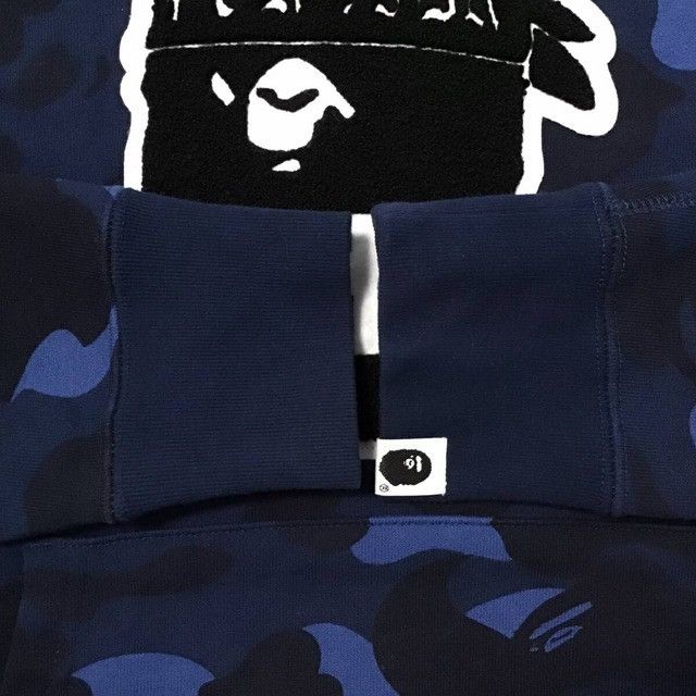 Bape × Undefeated BAPE × Undefeated BIG APE HEAD pullover hoodie Blue camo APE Size US S / EU 44-46 / 1 - 5 Thumbnail