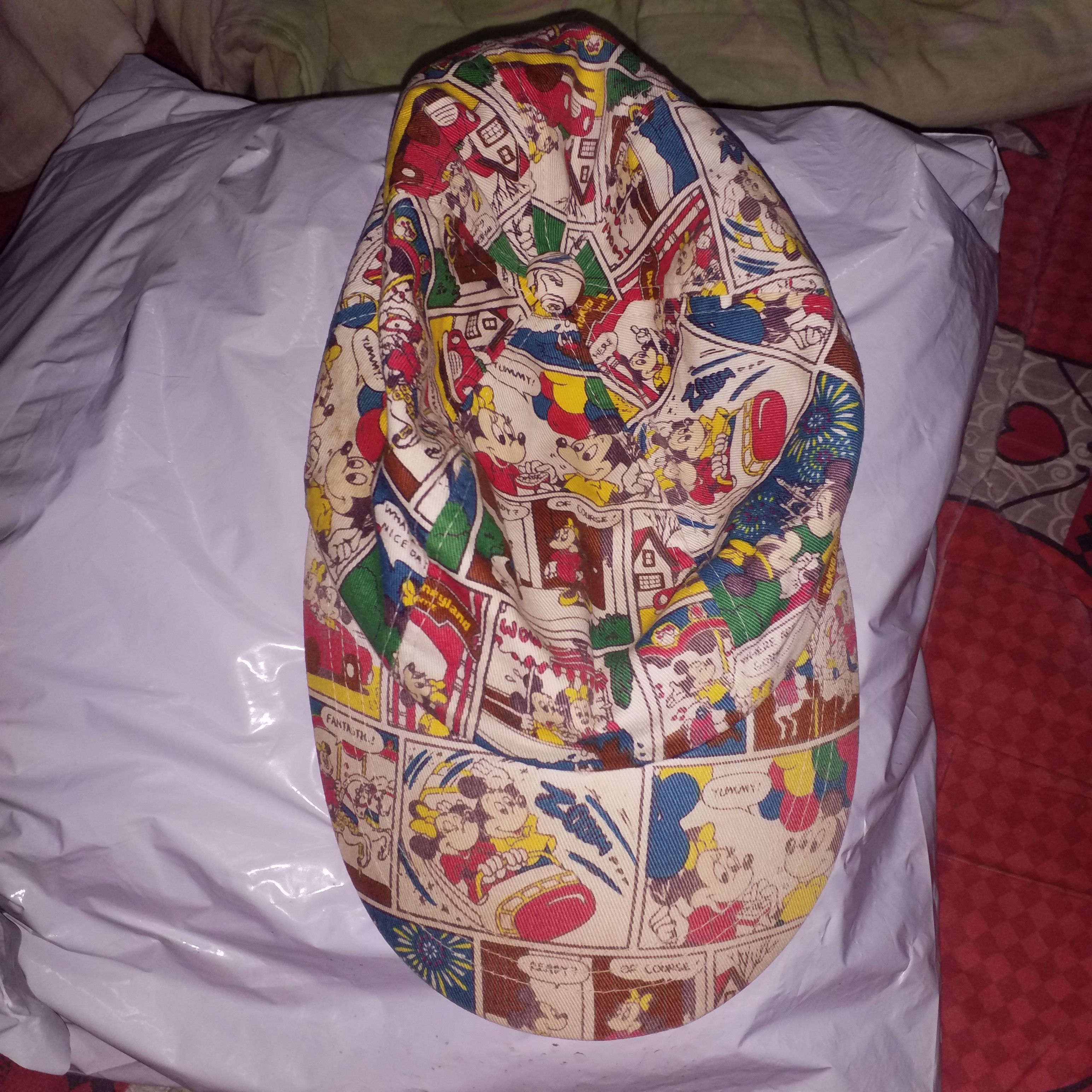 Mickey Mouse × Vintage vintage 80s mickey and minnie full cap rubber back Size ONE SIZE - 1 Thumbnail