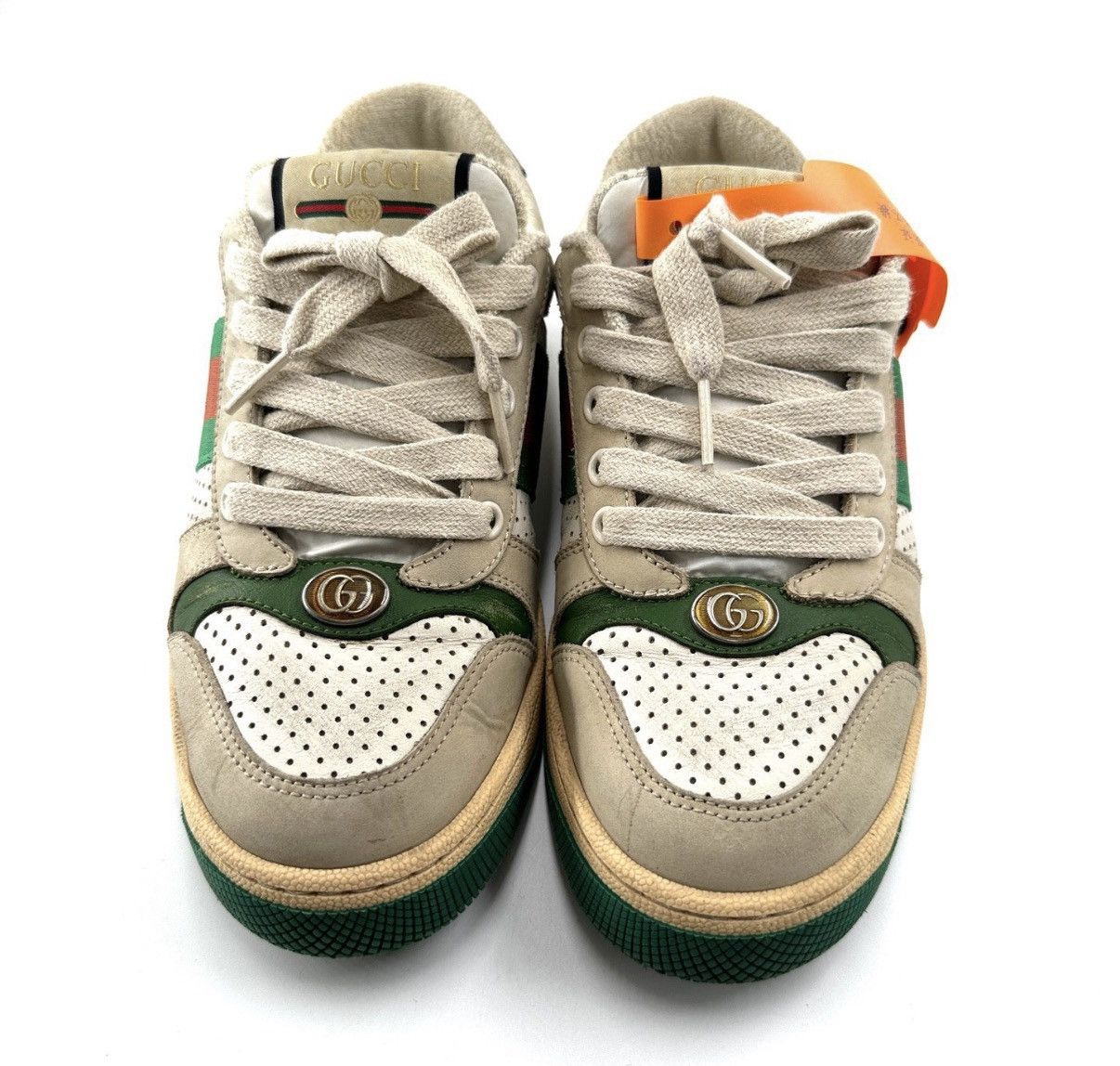 Gucci Gucci Dirty Sneakers K12 Size US 6 / IT 36 - 1 Thumbnail